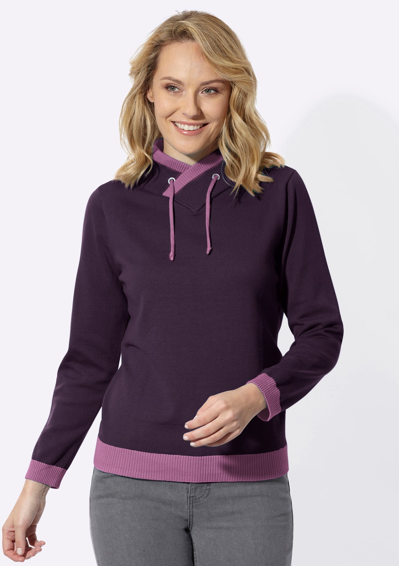 Classic Basics Strickpullover "Langarm-Pullover"