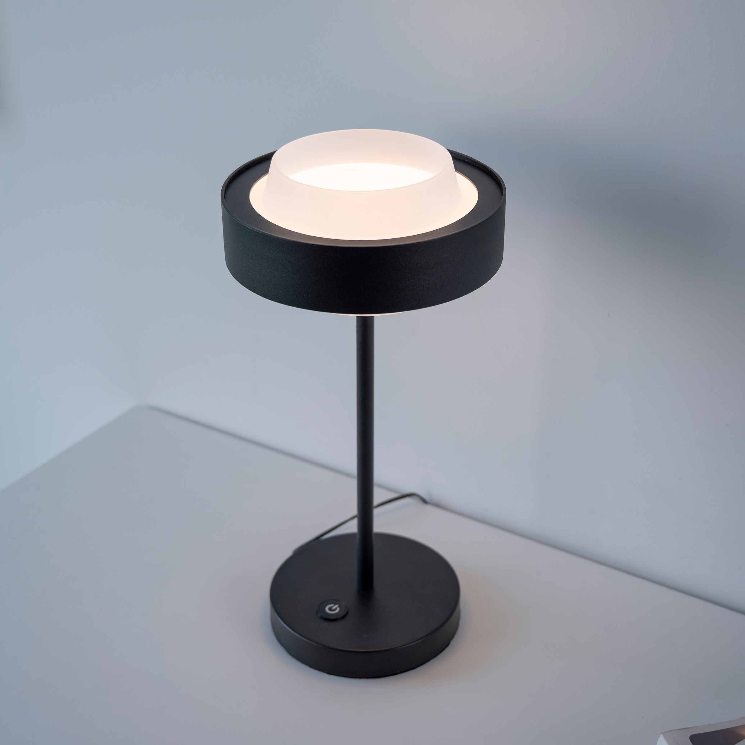 SCHÖNER WOHNEN-Kollektion LED Tischleuchte »ELMO« LED-Board 1 Stk. Warmweiß SCHÖNER WOHNEN Kollektion, Touchdimmer, Memoryfunktion