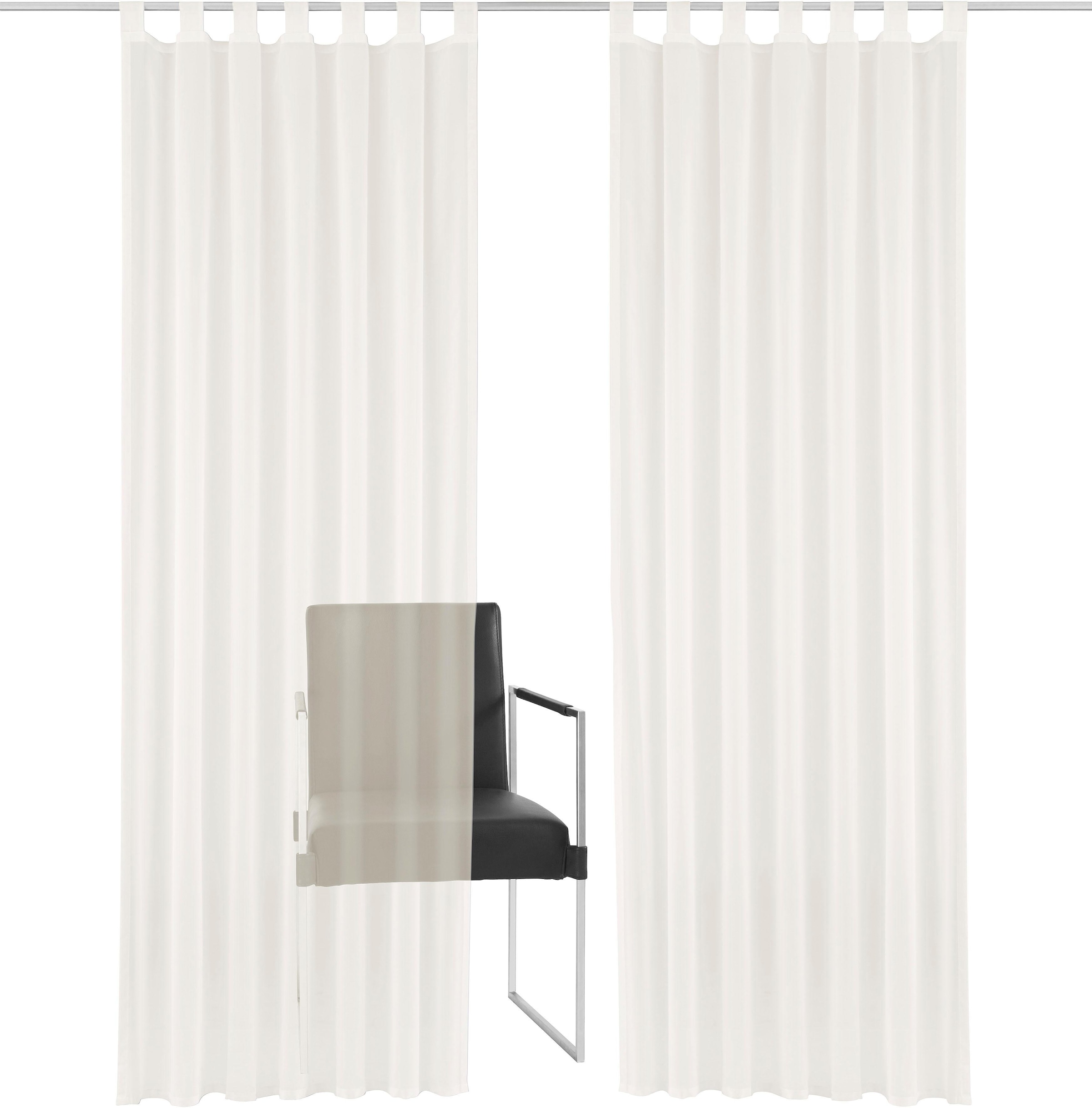 my Schal, kaufen transparent, Gardine BAUR home (1 einfarbig, Voile, St.), 1 | pflegeleicht »XANA«,