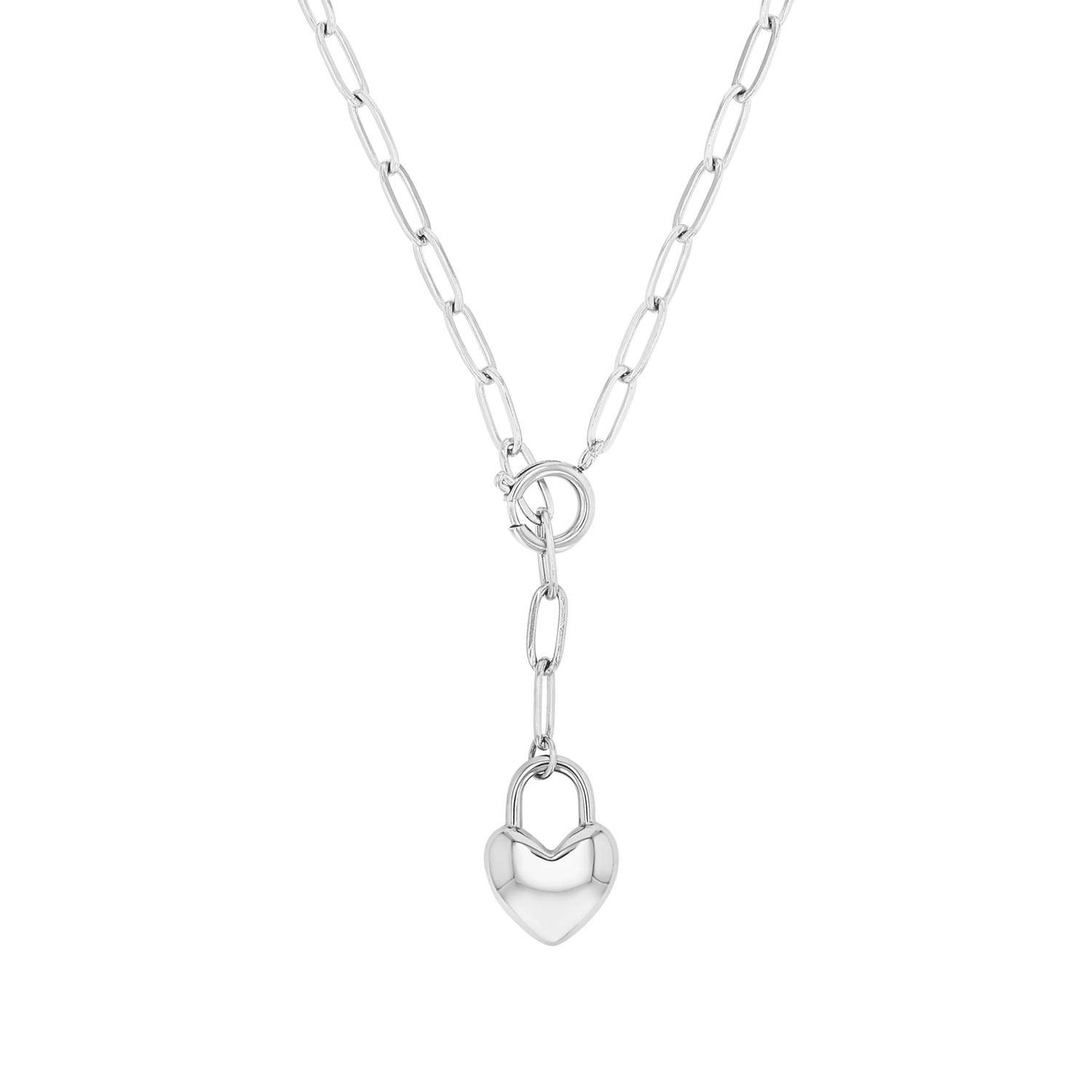 TOM TAILOR Kette mit Anhänger »Schmuck Geschenk Edelstahl Y-Kette Herz«