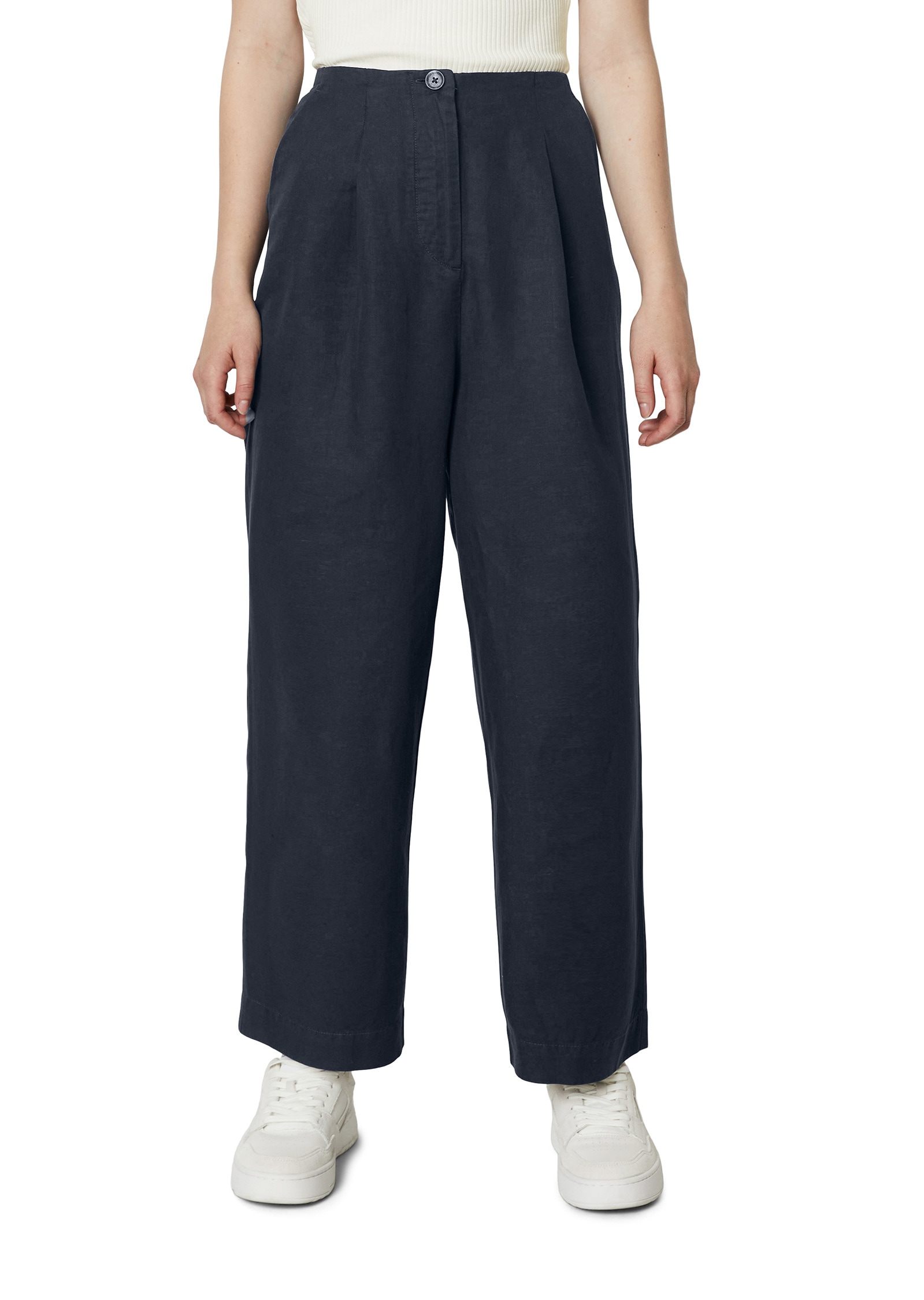 Marc OPolo DENIM Chinohose "aus Baumwolle-Leinen-Lyocell-Mix"