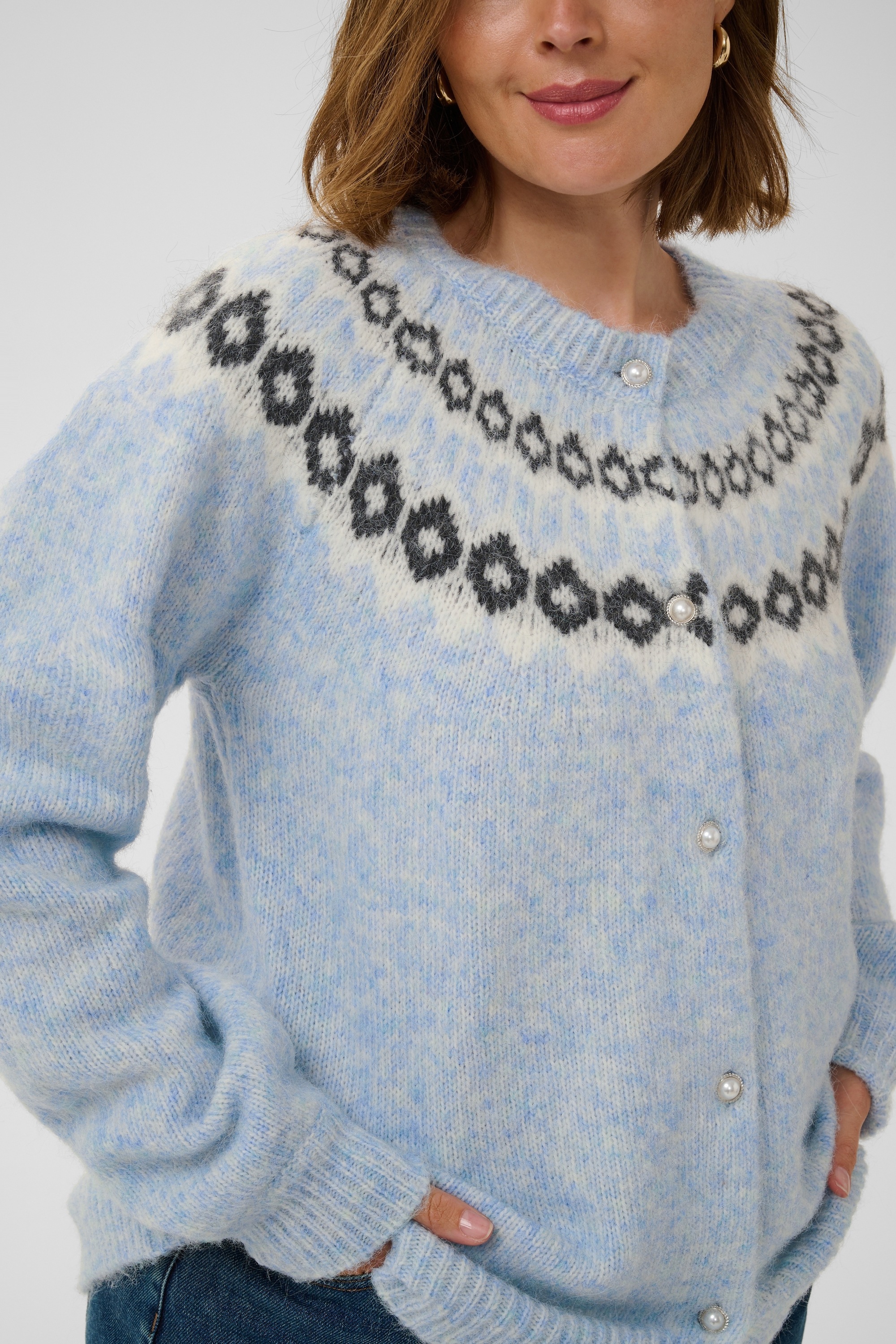 KAFFE Curve Strickjacke »Damen Strickjacke KCbettany«