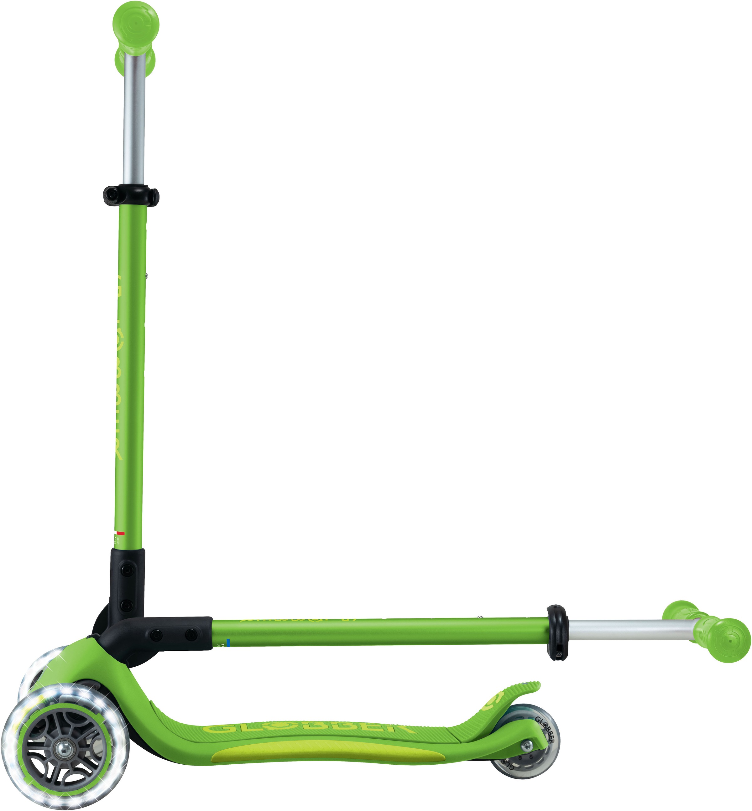 Globber Tretroller »GLOBBER ELITE LIGHTS, mit Leuchtrollen«