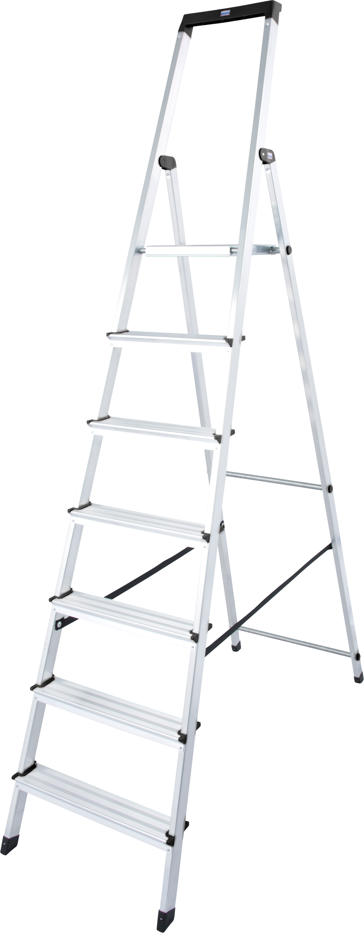 KRAUSE Stehleiter »Solidy«, Aluminium, 1x7 Stufen, Arbeitshöhe ca. 348 cm