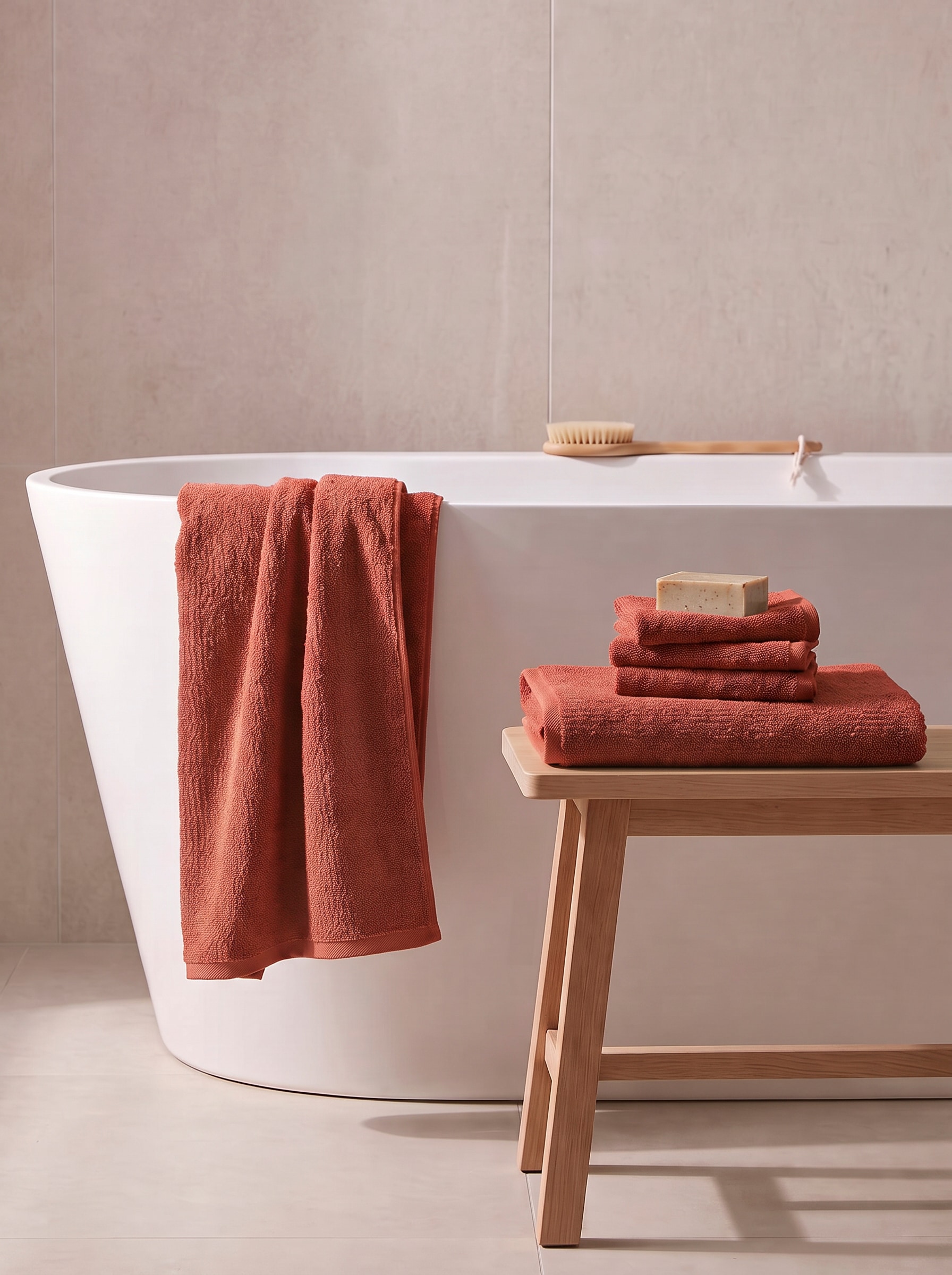 OTTO home Gaestehandtuecher »Riva, 30x50, Premium Handtücher, 500 gr/m²« Hoch-Tief-Struktur, Streifen, weich, 5 Jahre Garantie