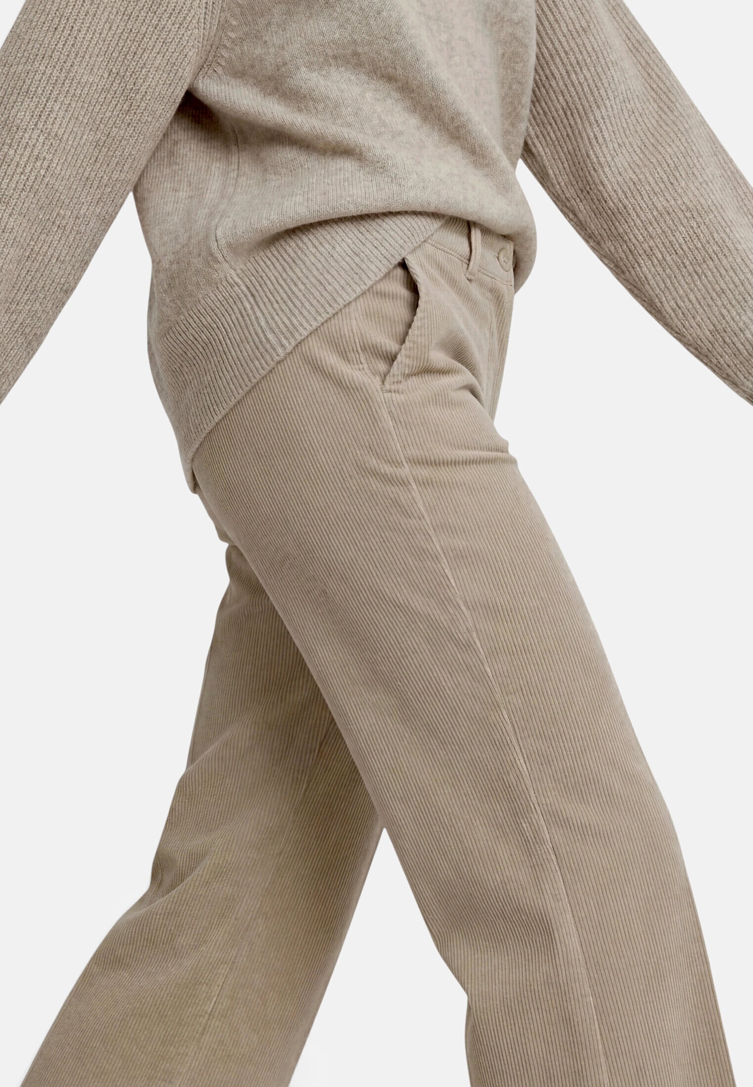 Zero Stoffhose »Damen mit Bügelfalte«  Material