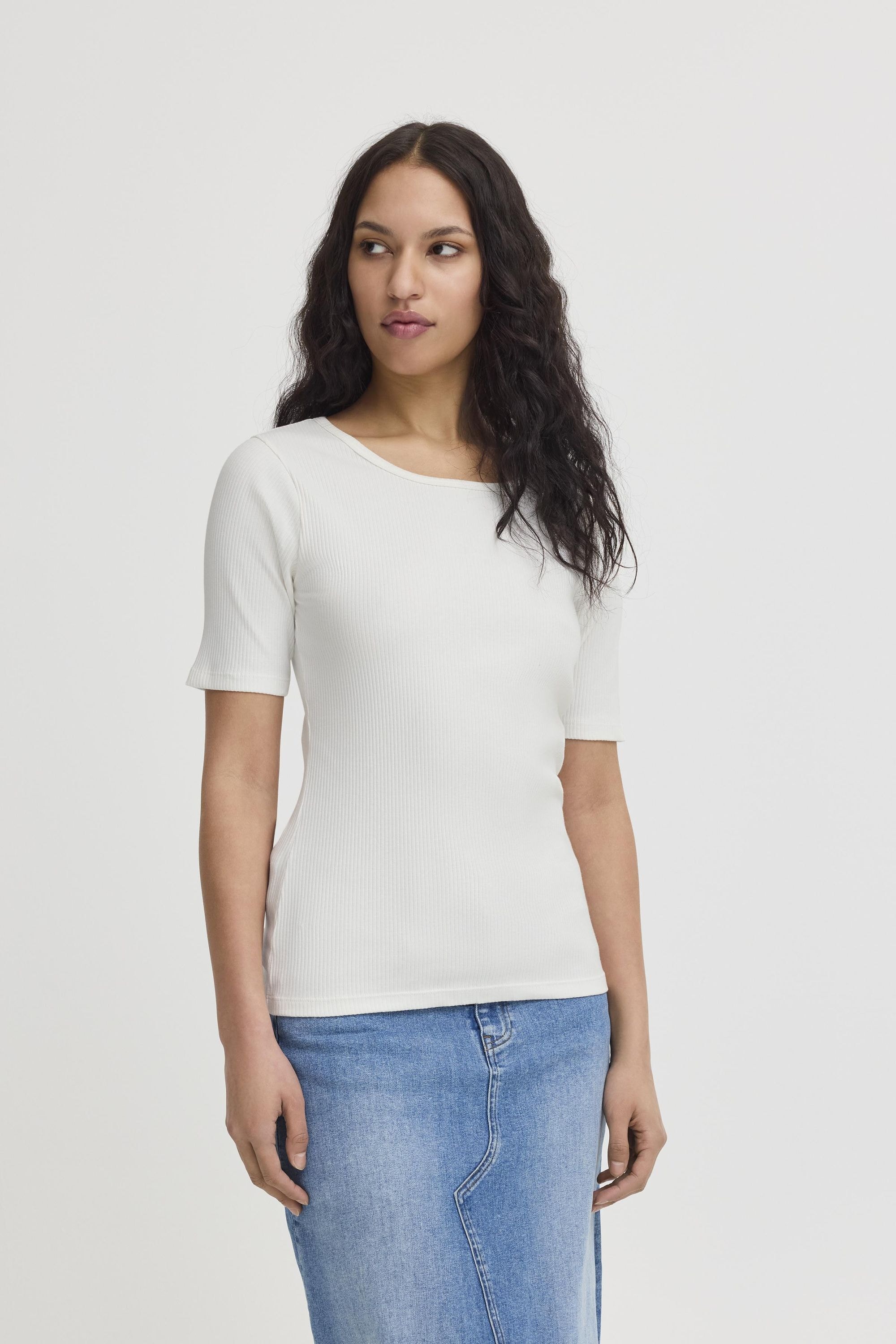 Ichi T-Shirt »T-Shirt IHPALMER RIB SS«