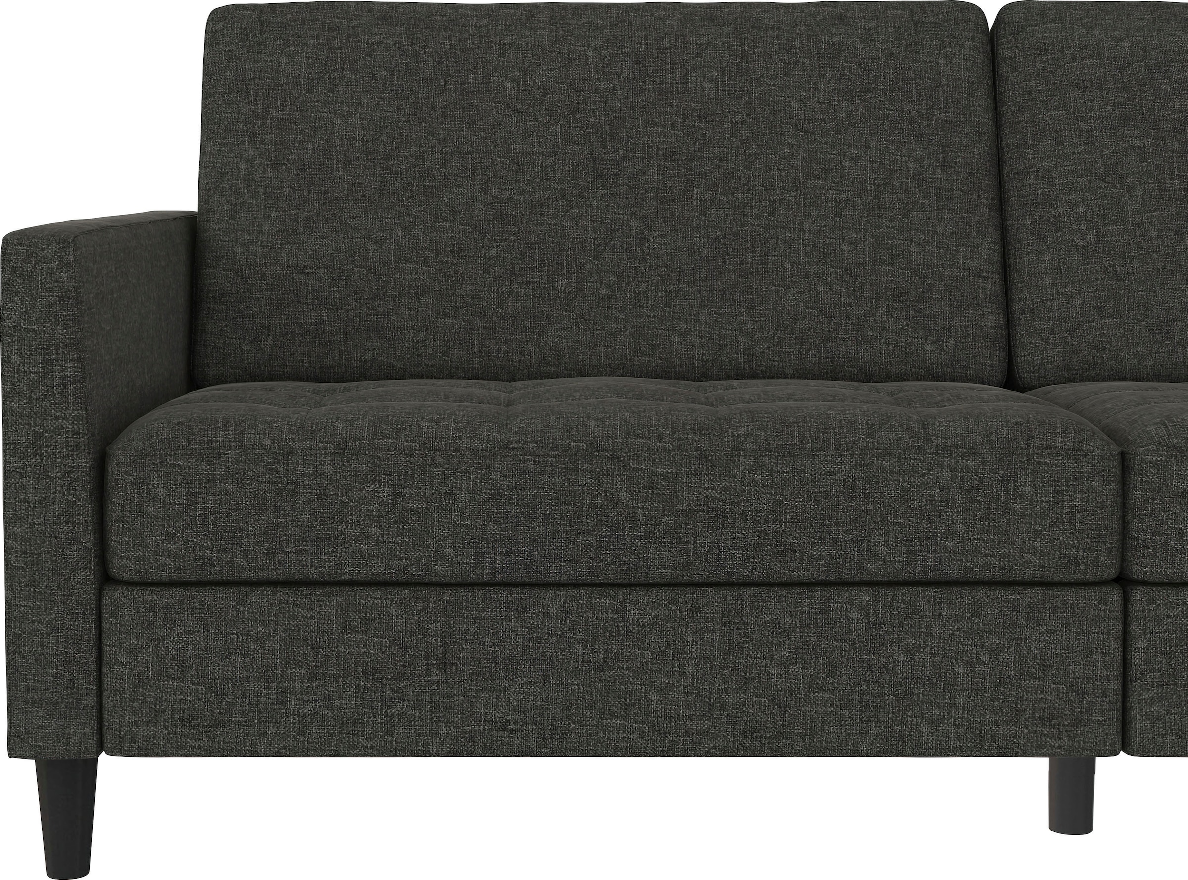 Dorel Home 3-Sitzer »Presley«, Sofa mit Bett-Funktion und verstellbarer Rückenlehne