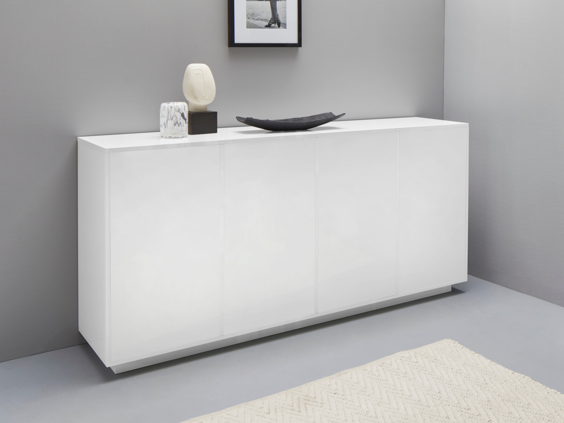 Home affaire Sideboard "bloom" Breite ca. 180 cm günstig online kaufen