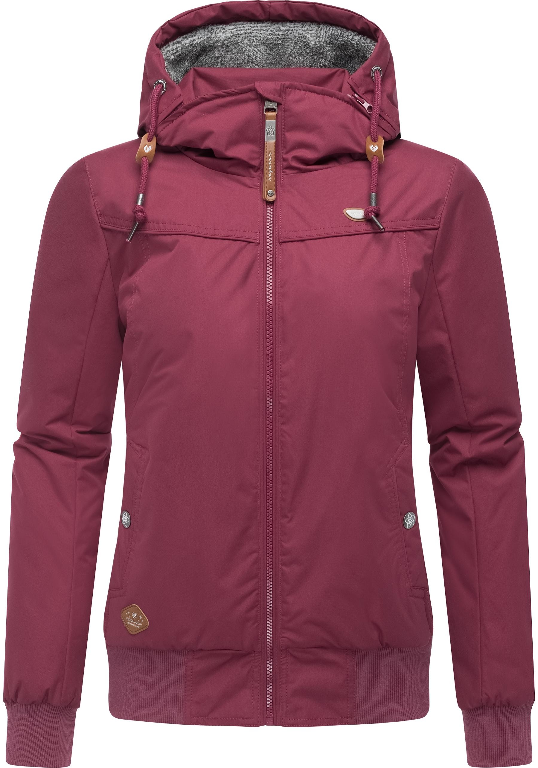 Ragwear Winterjacke »Jotty Winter«, mit Kapuze, stylische Outdoorjacke mit abnehmbarer Kapuze