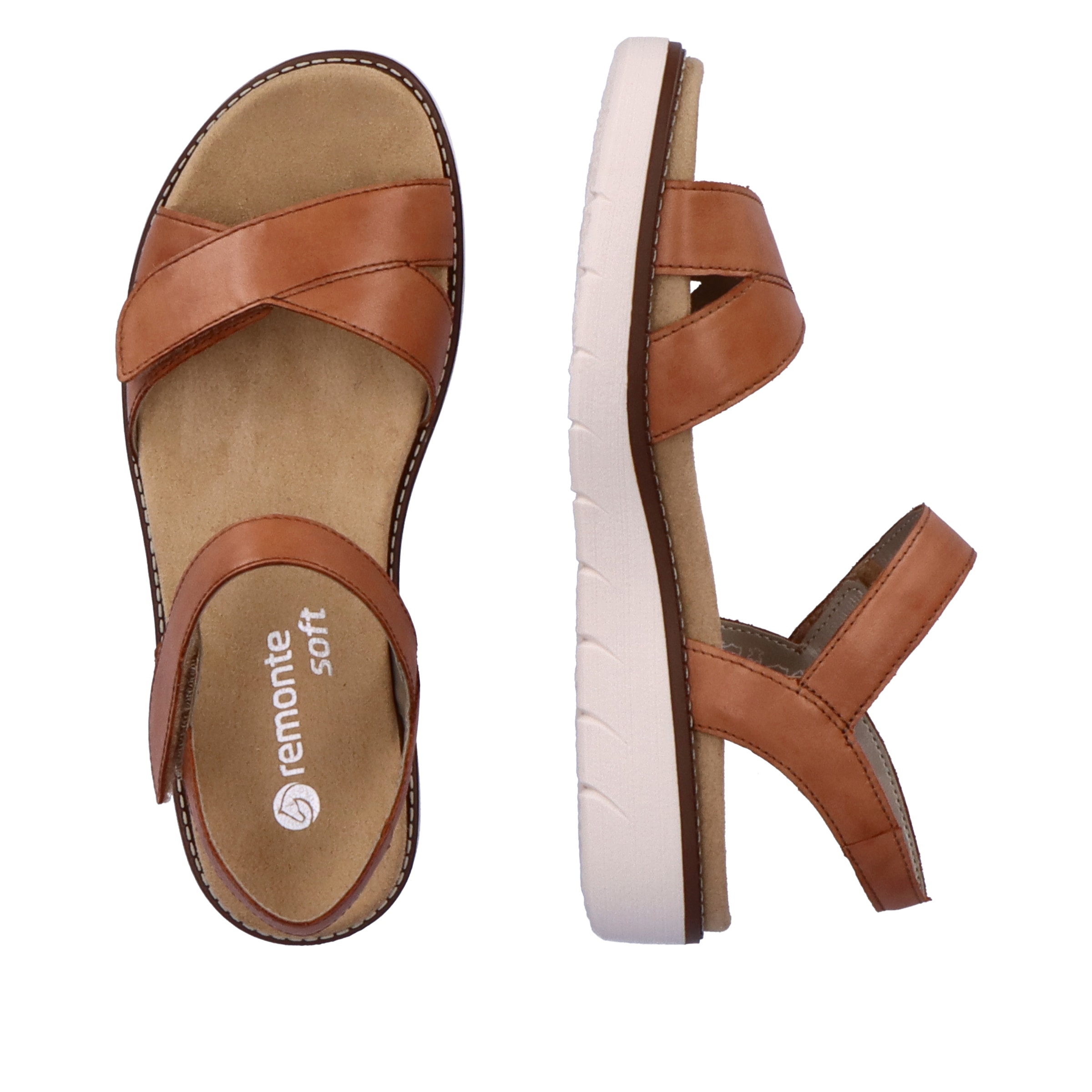 Remonte Riemchensandale, Plateau, Sommerschuh, Sandalette mit Lite ´n Soft Ausstattung