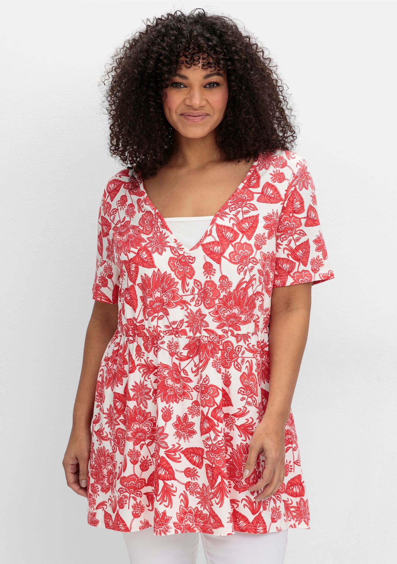 sheego by Joe Browns Longshirt "Longshirt", (1 tlg.) günstig online kaufen