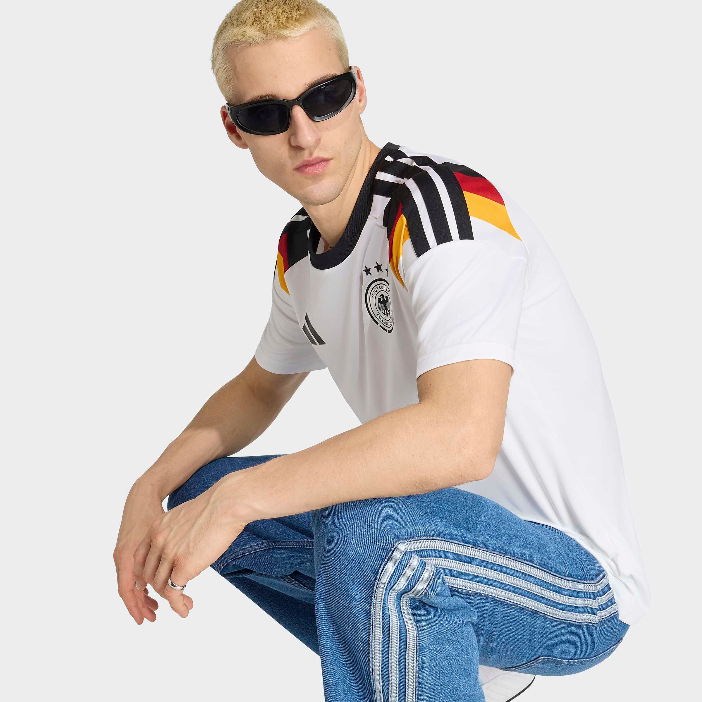 Adidas Germany 26/27 Home Fan T-Shirt White L 4