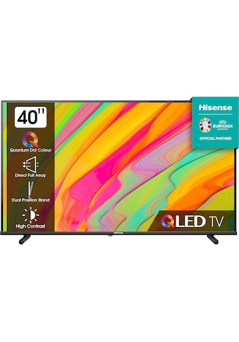 Hisense QLED-Fernseher 101 cm/40 Zoll Full HD ...
