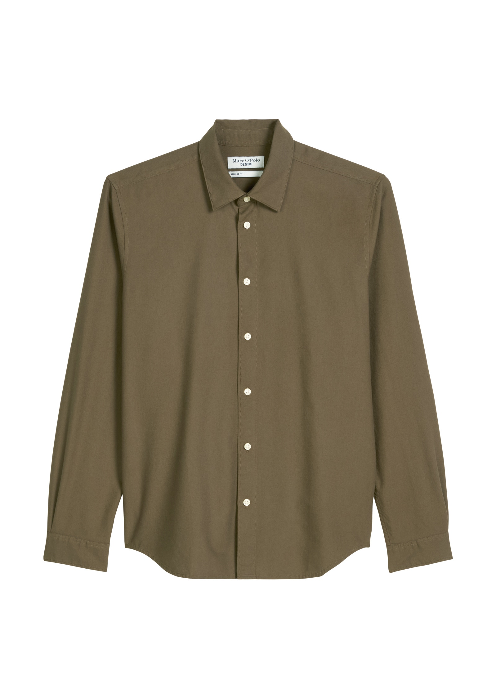 Marc O'Polo DENIM Langarmhemd »aus reiner Bio-Baumwolle«