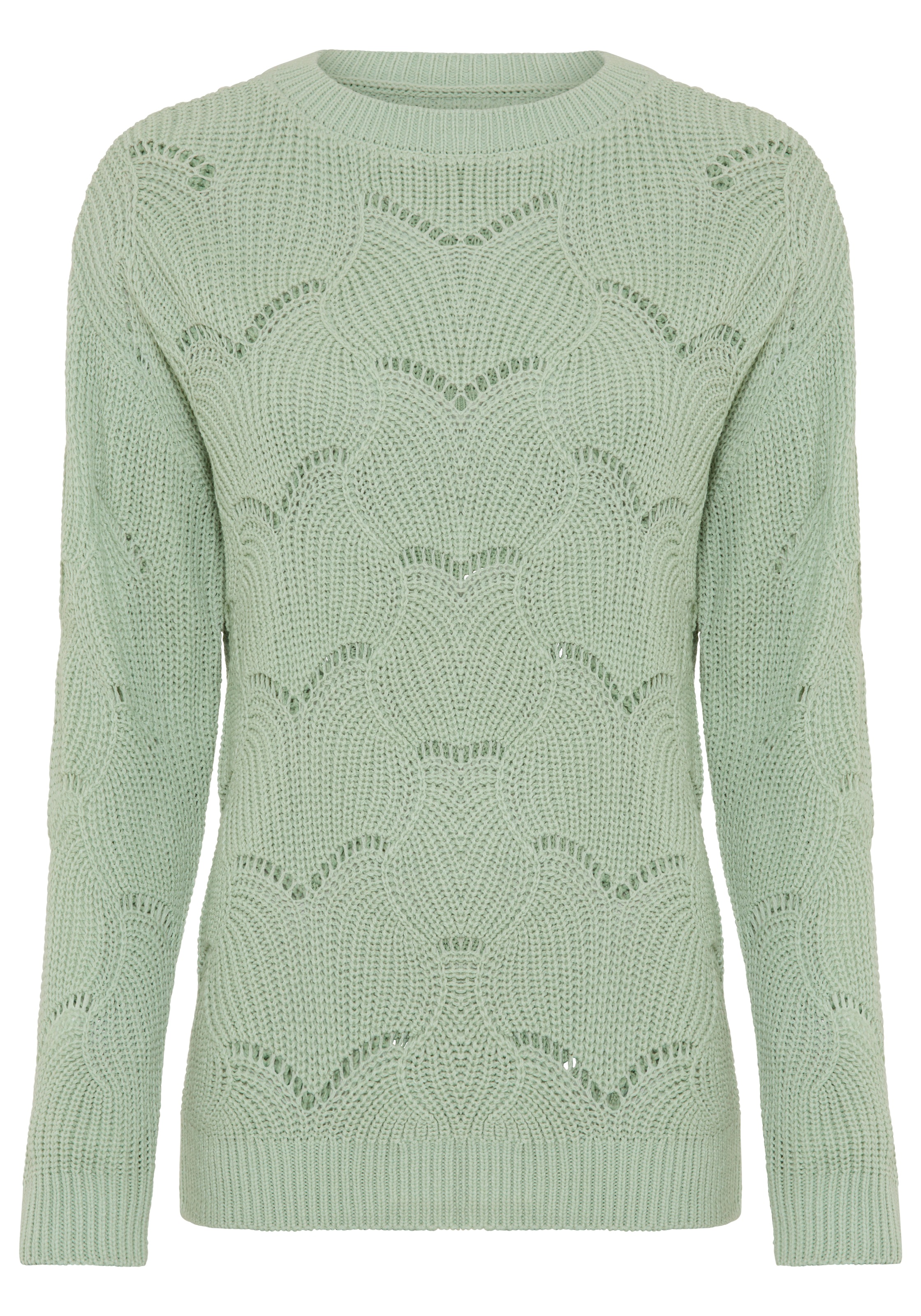 Laura Scott Ajourpullover, mit Lochmuster