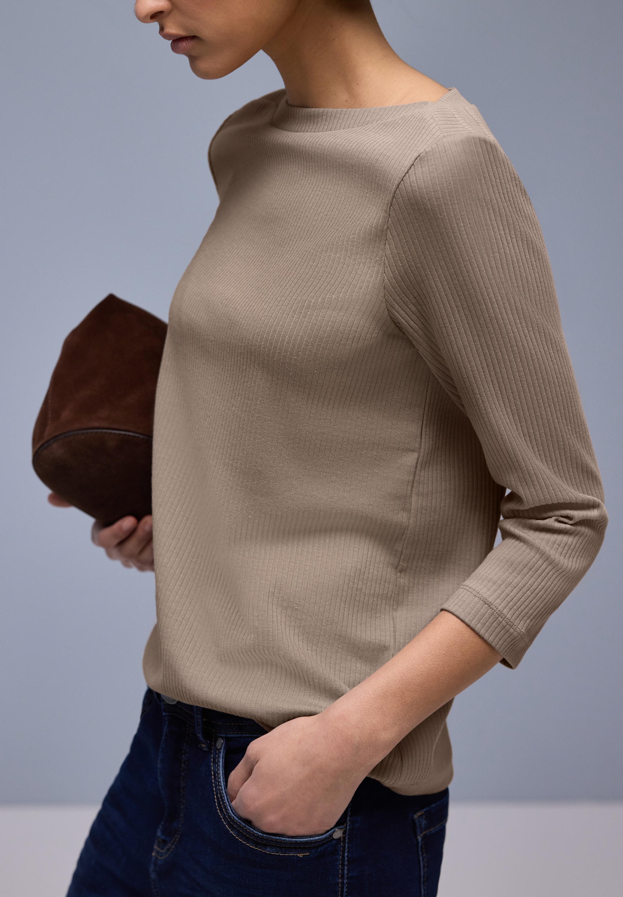 STREET ONE 3/4-Arm-Shirt Jersey günstig online kaufen