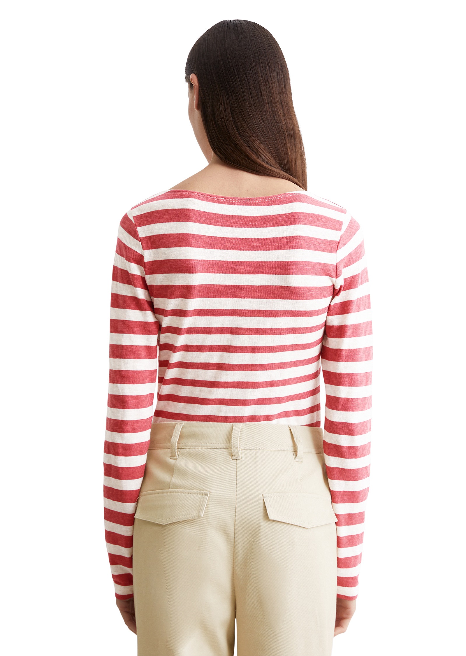 Marc O'Polo Langarmshirt »aus Slubjersey«