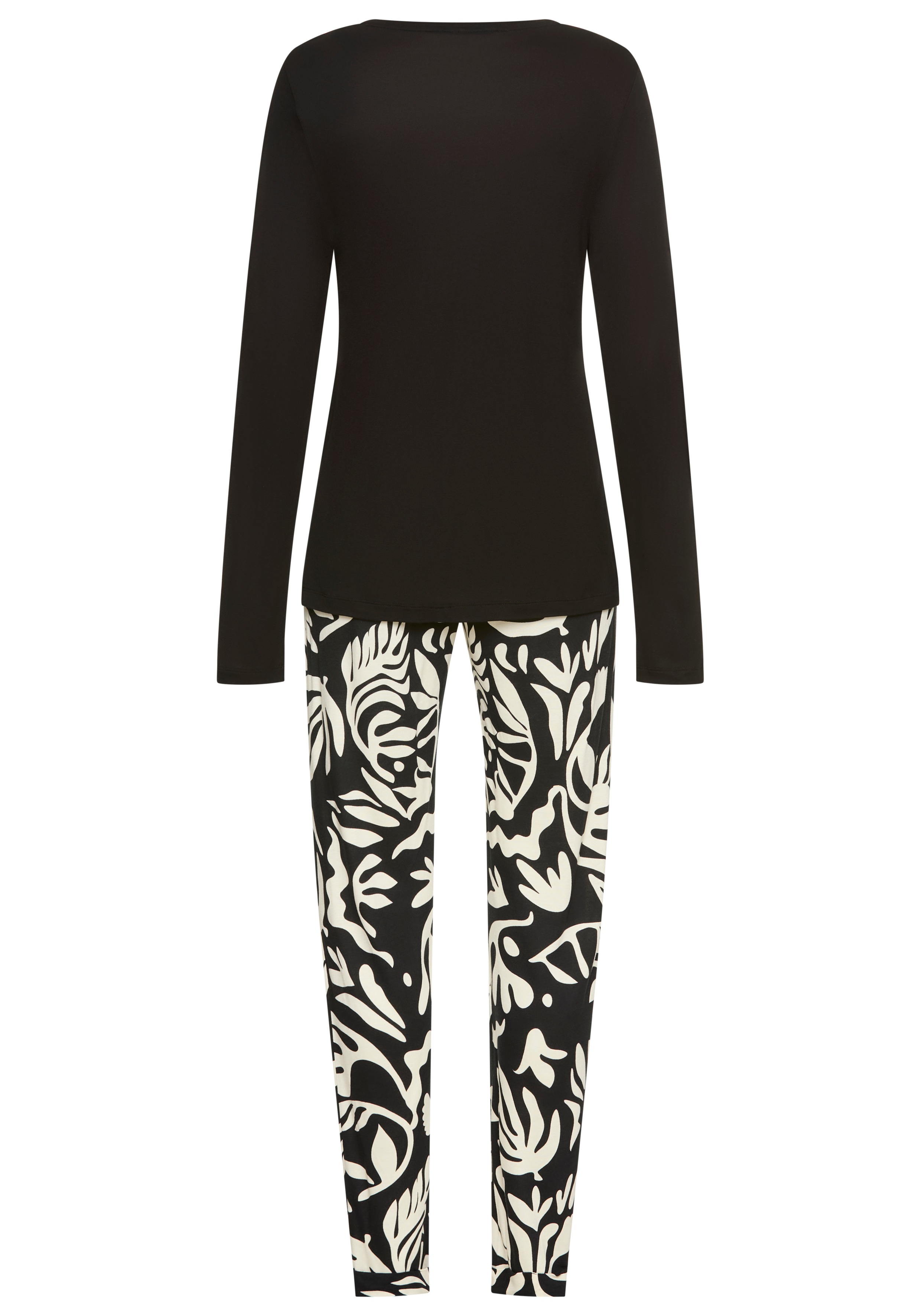 Thumbnail - French Connection Pyjama 2 im zeitlosen Schwarz-Weiß-Look