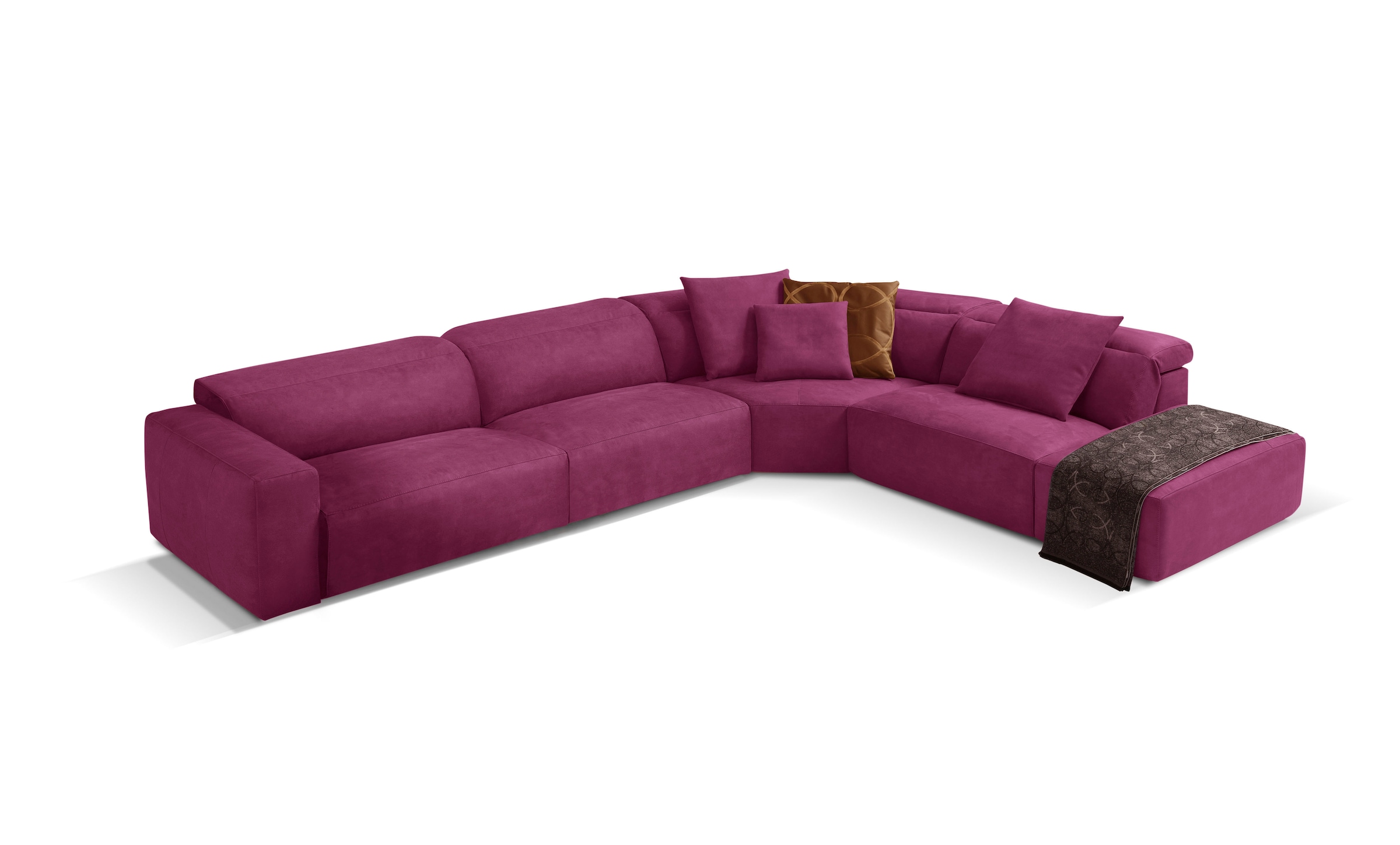 Egoitaliano Ecksofa "Beverly, extravangantes Designsofa mit erstklassigem S günstig online kaufen