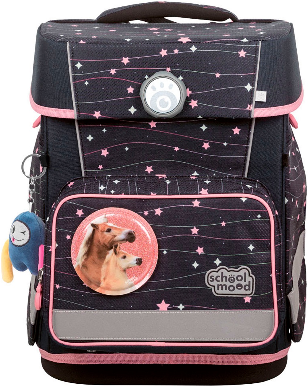 SCHOOL-MOOD® Schulranzen »Champion Maxx Pro«, retroreflektierende Flächen