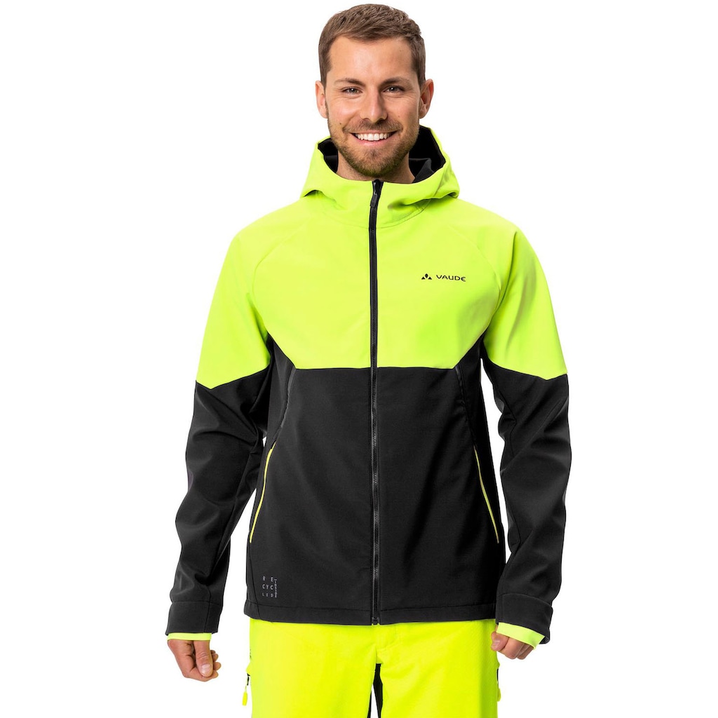 VAUDE Softshelljacke »MEN'S QIMSA SOFTSHELL JACKET«, mit Kapuze