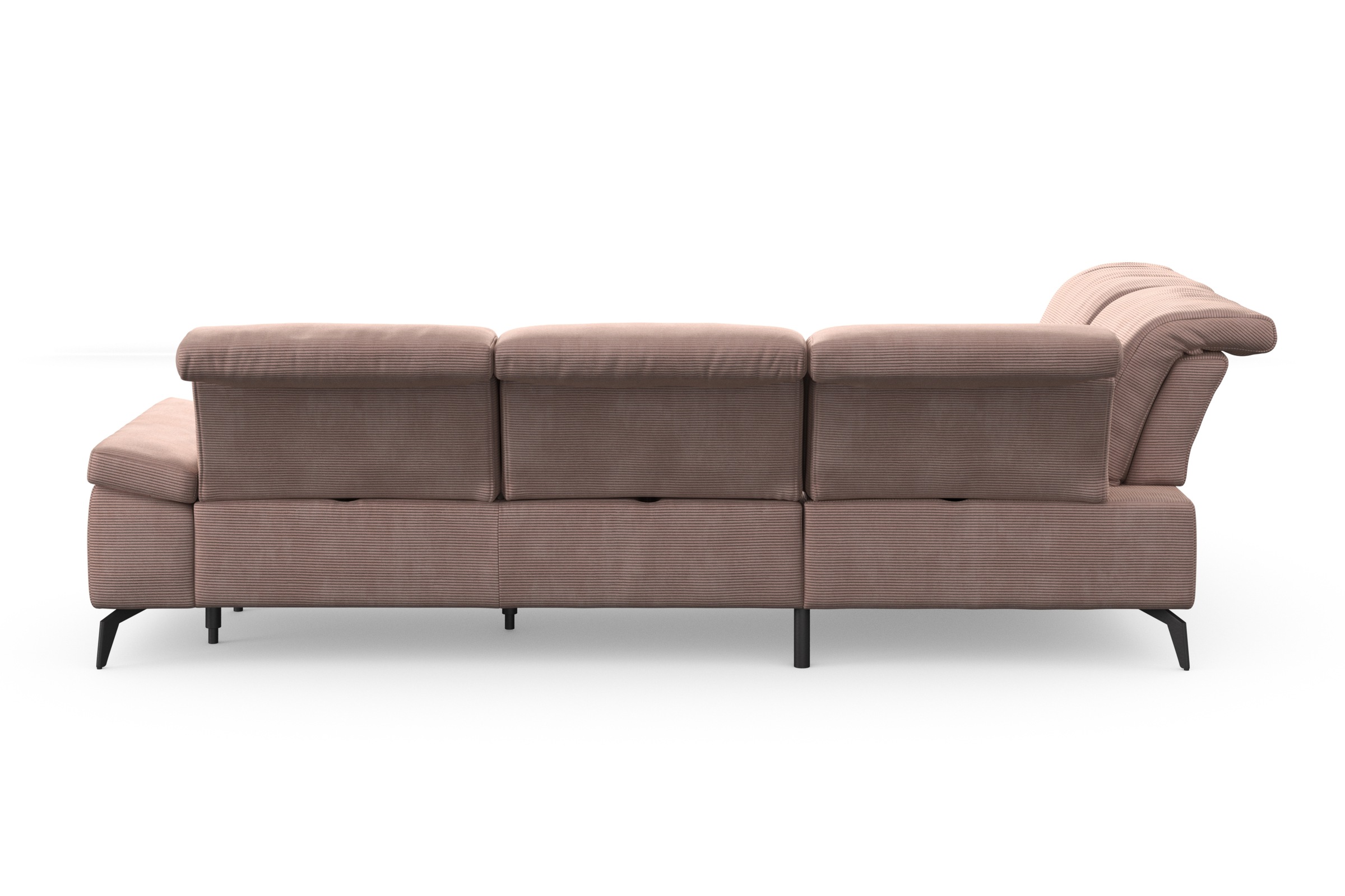 sit&more Ecksofa »Cabana L-Form«, Ottomane, wahlweise mit Sitztiefen-,Armlehnen- und Kopfteilfunktion