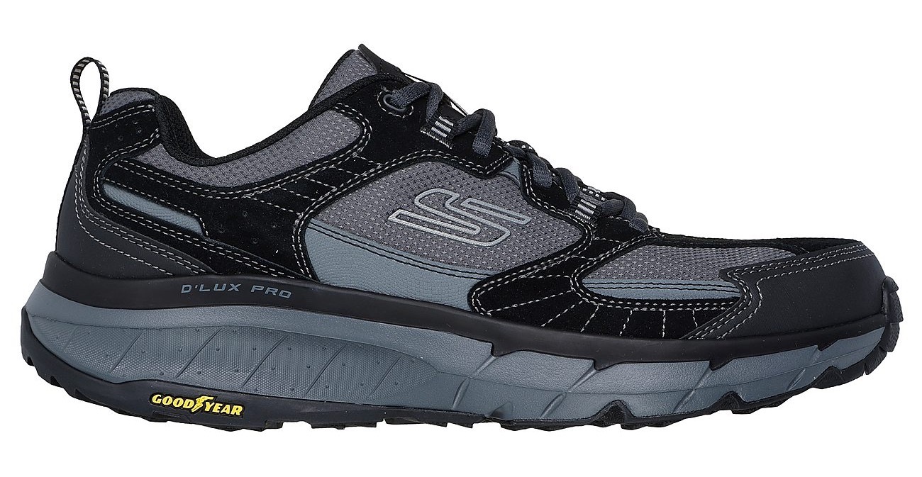 Skechers Sneaker »SKECHERS D'LUX PRO«, Schnürschuh mit rutschhemmender Goodyear Laufsohle