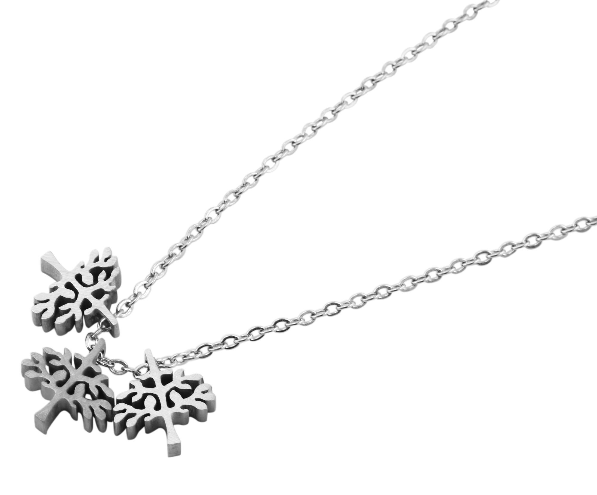 Adelia´s Kette ohne Anhänger »Damen Halskette – Ankerkette aus Edelstahl 43 cm« Ideal zum Verschenken – schlicht und stilvoll