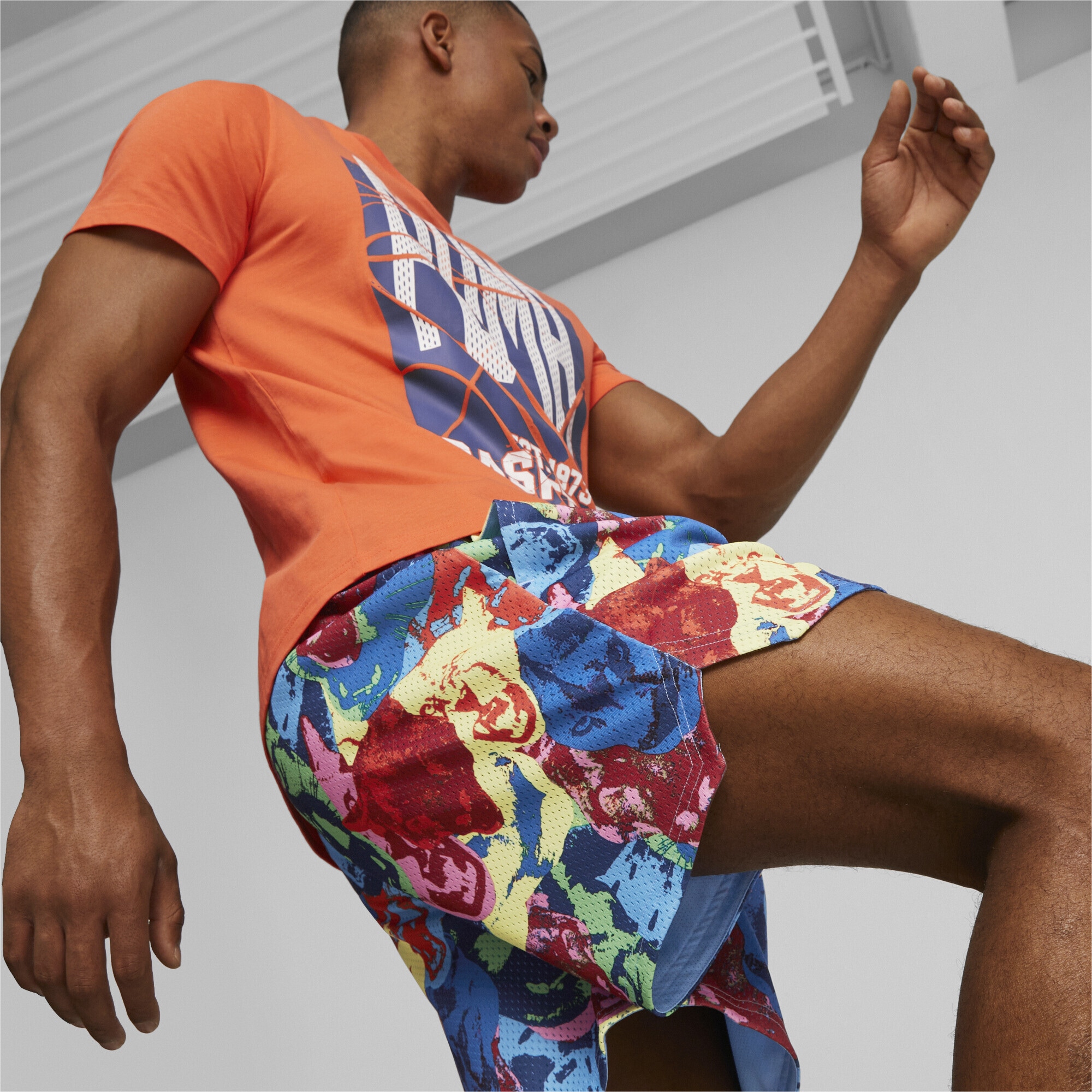 PUMA Shorts »Franchise Basketballshorts Herren«