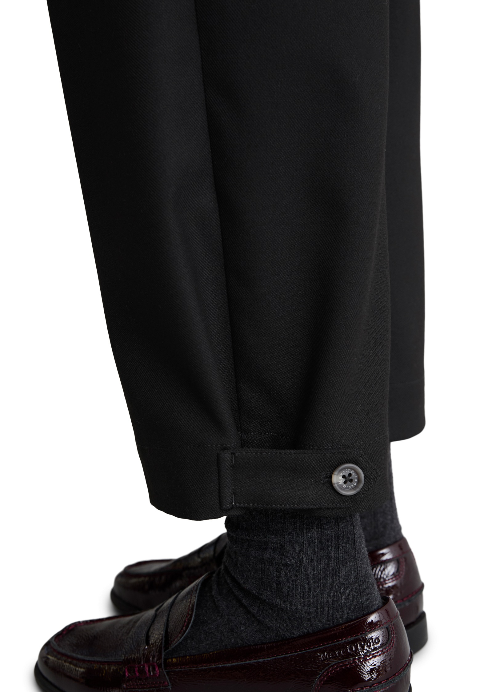 Marc O'Polo DENIM Chinohose »aus recyceltem Polyester, Viskose und Elasthan«