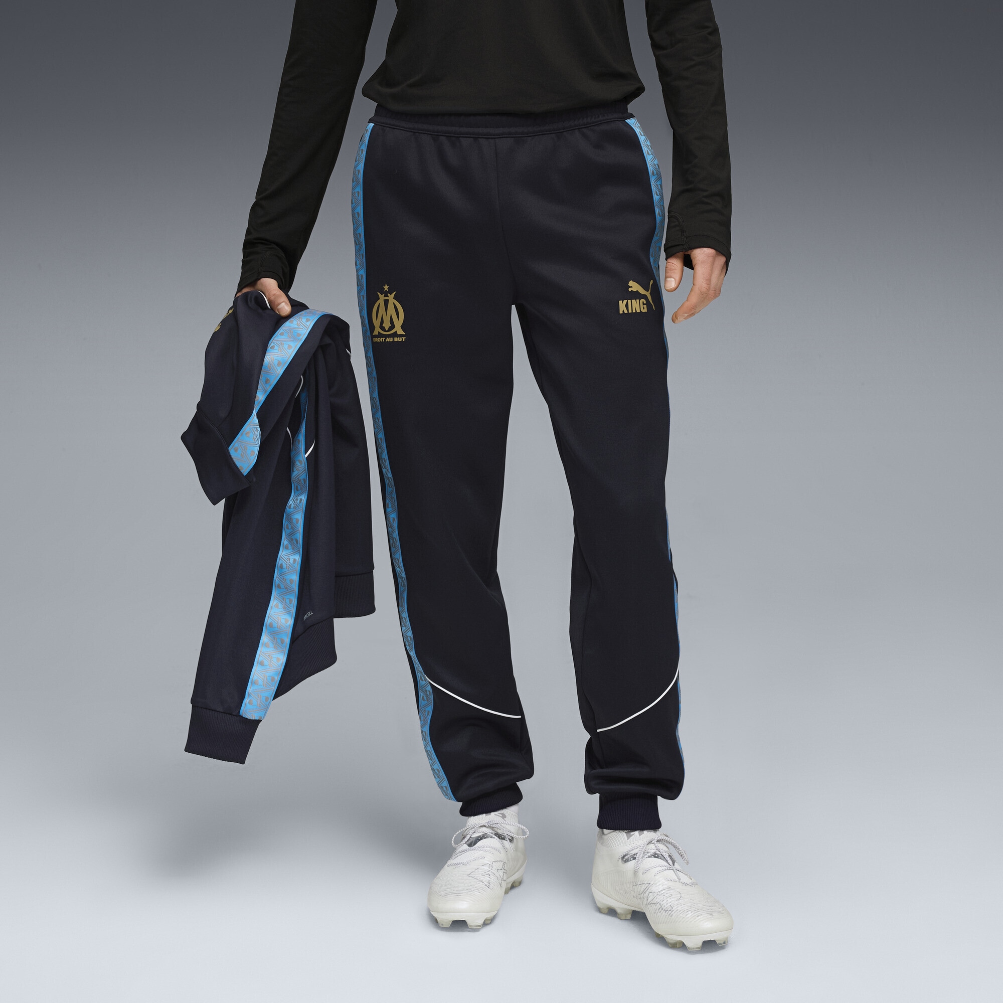 PUMA Sporthose »Olympique de Marseille KING Anthem Hose Herren«