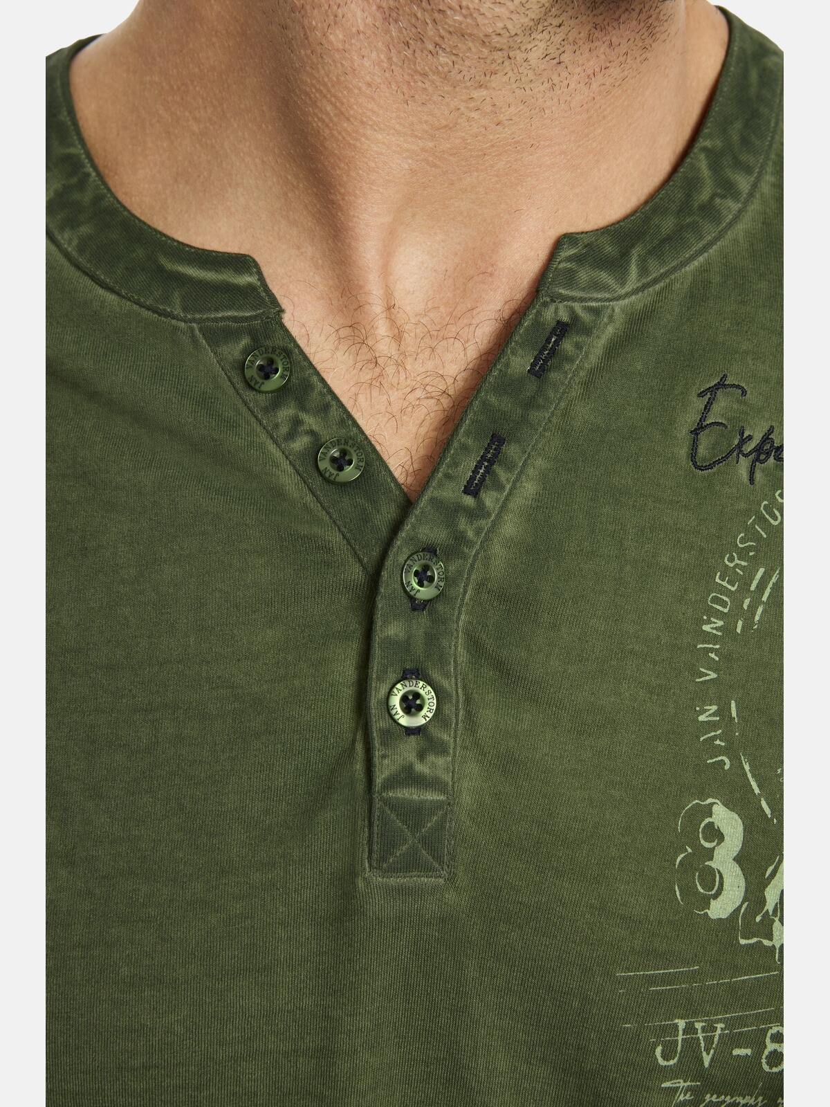 Jan Vanderstorm T-Shirt »T-Shirt GODBERT«