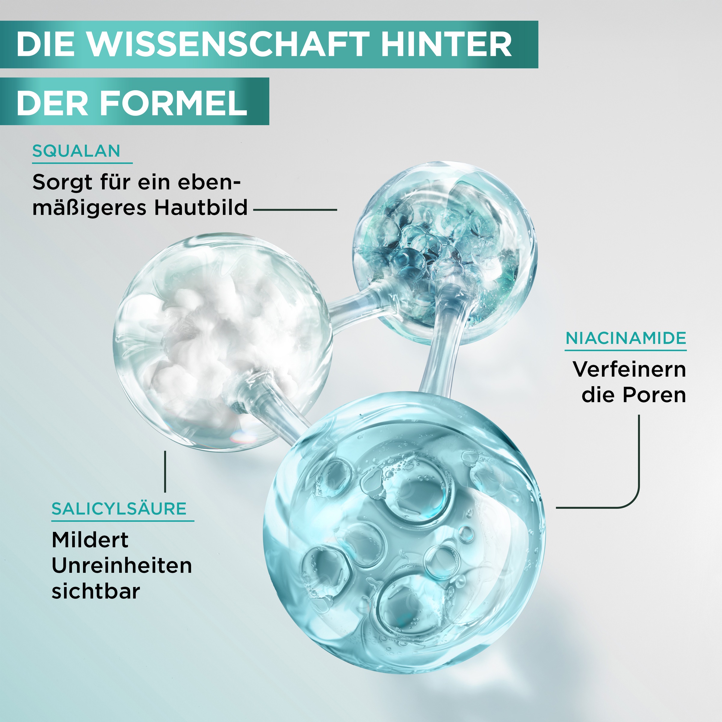 GARNIER Gesichtsfluid »Garnier Salicylic Exfoliating Liquid Care«