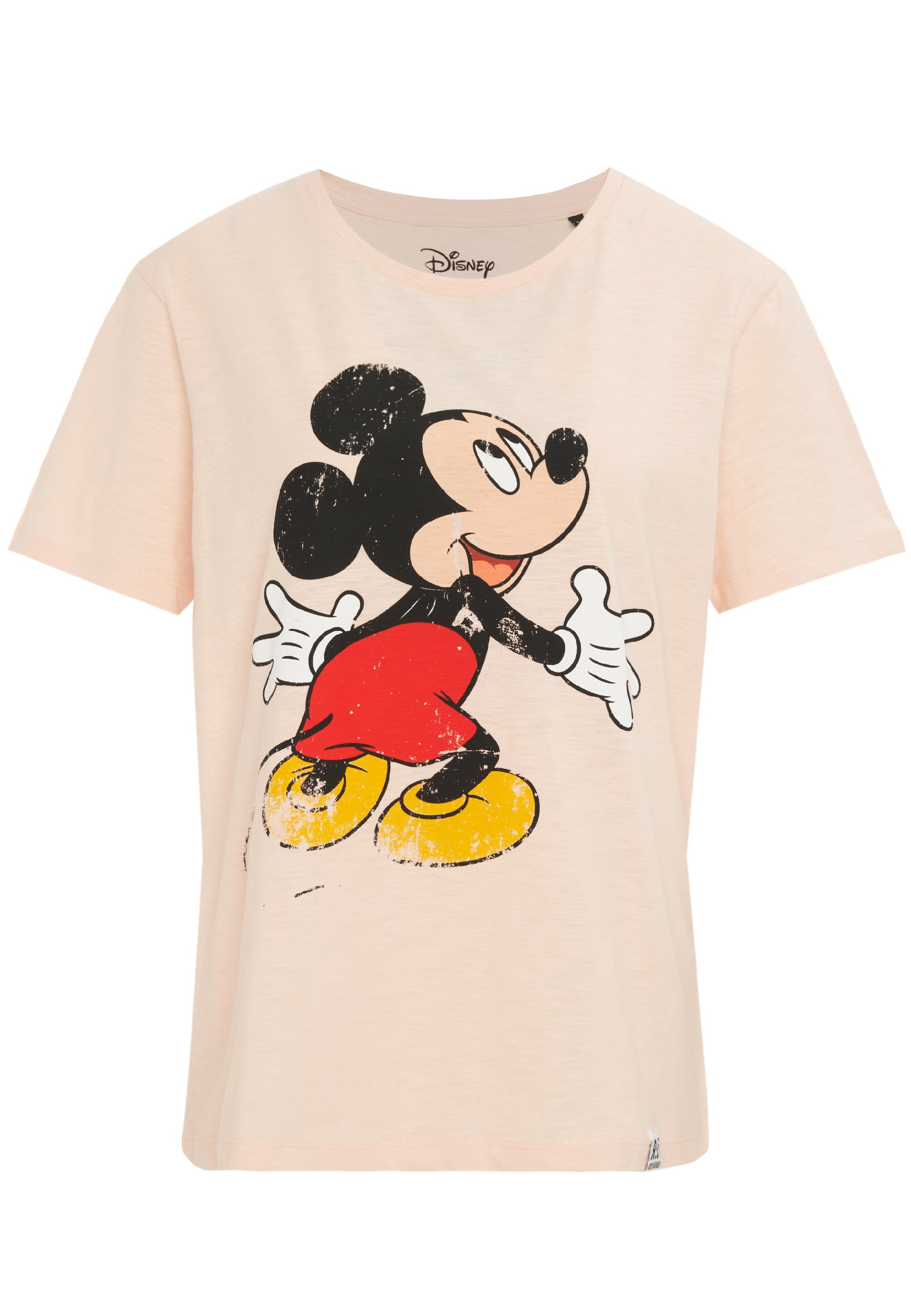 Recovered T-Shirt »Mickey Mouse Hug«, (1 tlg.), im zeitlosen Design
