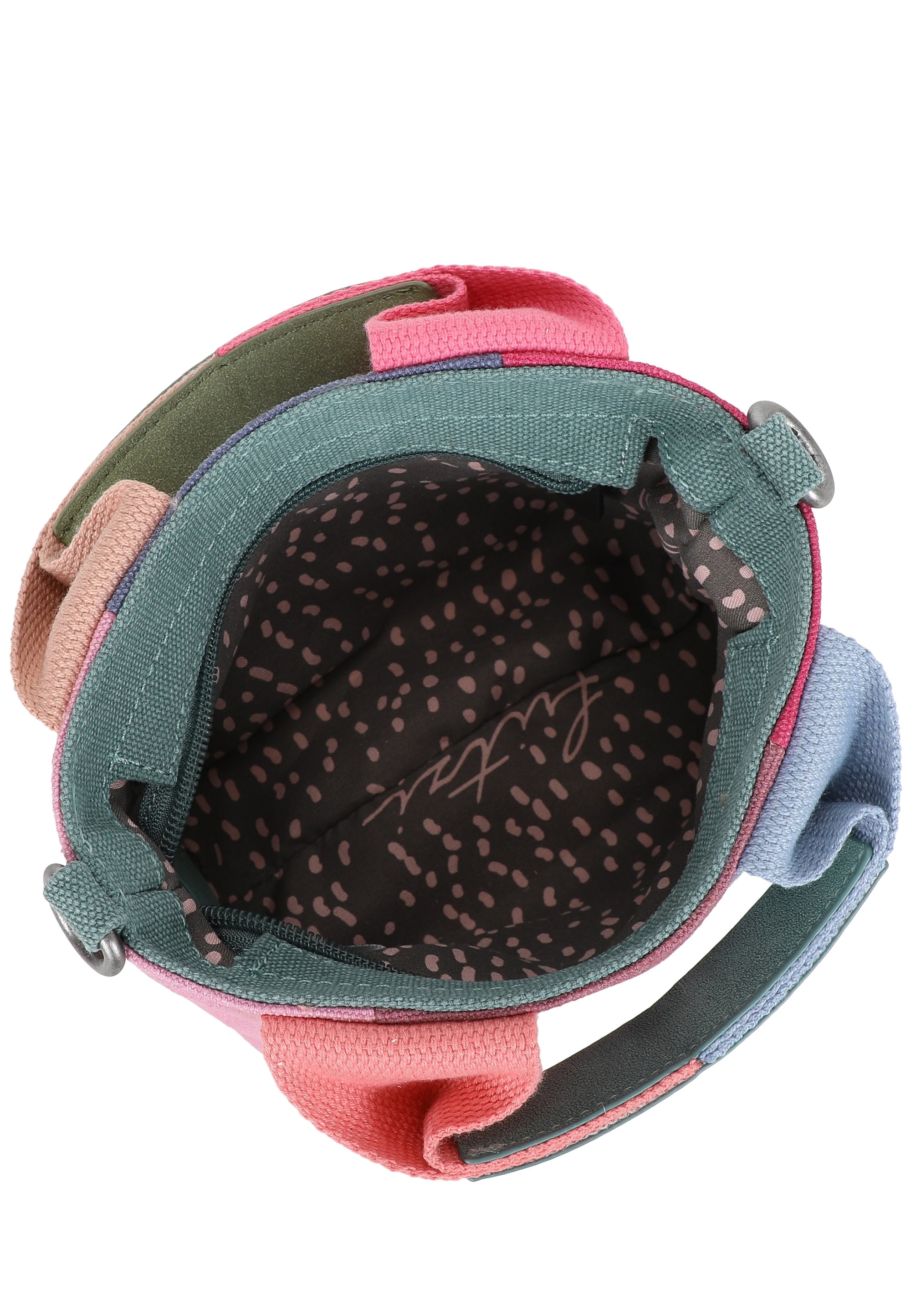 Fritzi aus Preußen Schultertasche »Bini Limited Multi« mit Webbing-Schulterriemen und buntem Design