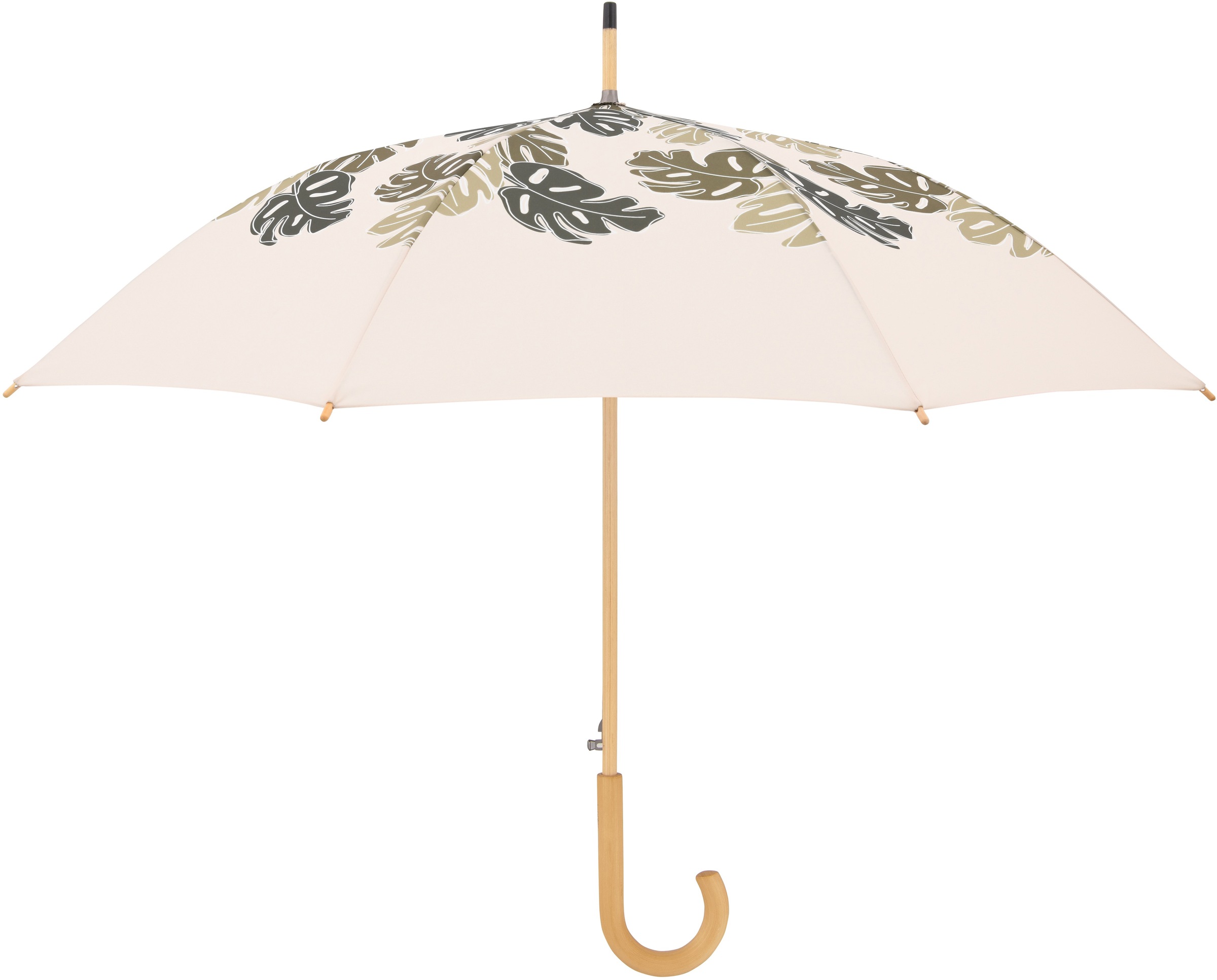»nature online Long, mit choice | Material doppler® BAUR kaufen Stockregenschirm aus Holz Schirmgriff beige«, recyceltem aus