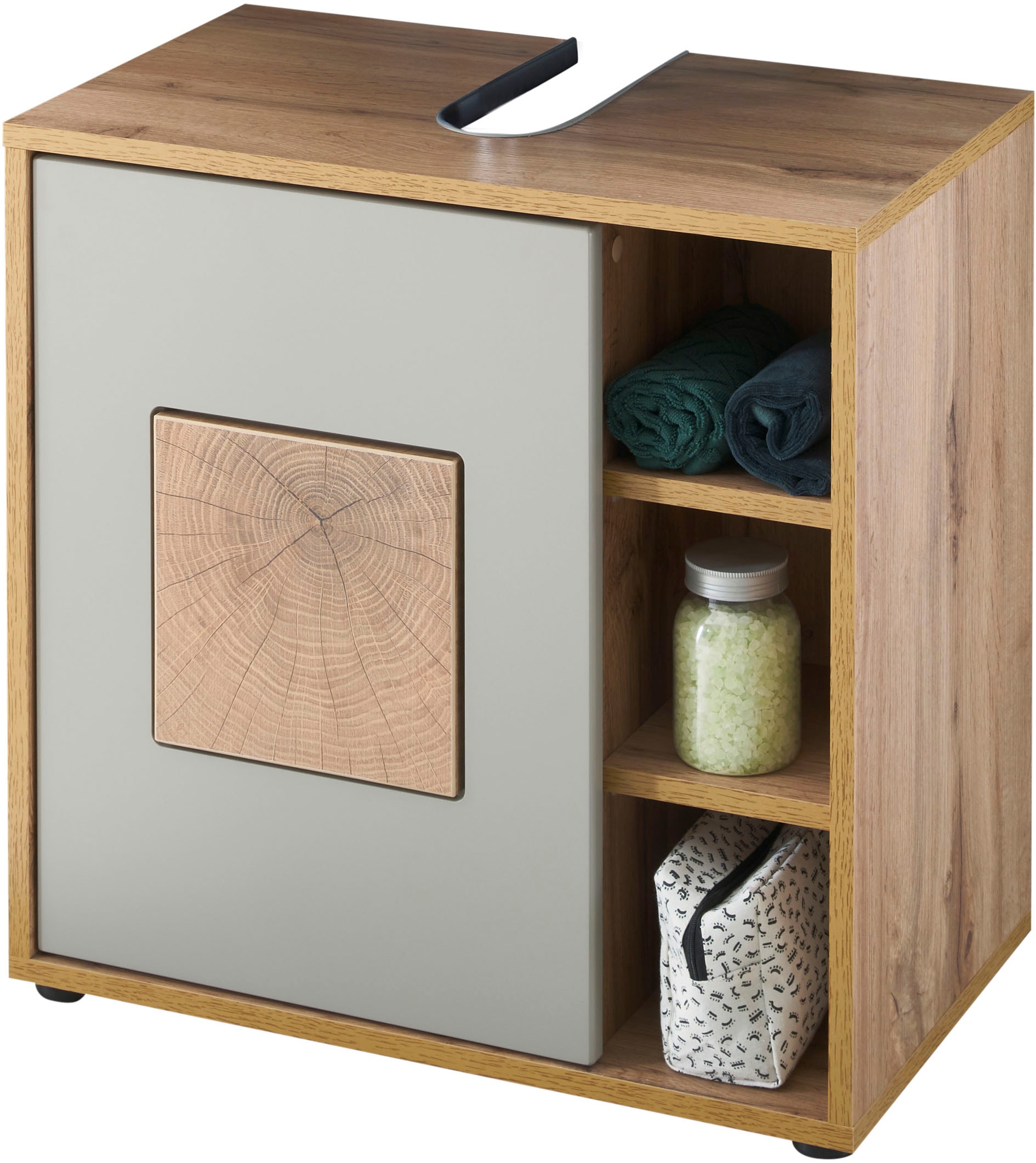 BASIC by Balculina Waschbeckenunterschrank "Este" 1 Stk. tlg. 60 cm Breite günstig online kaufen