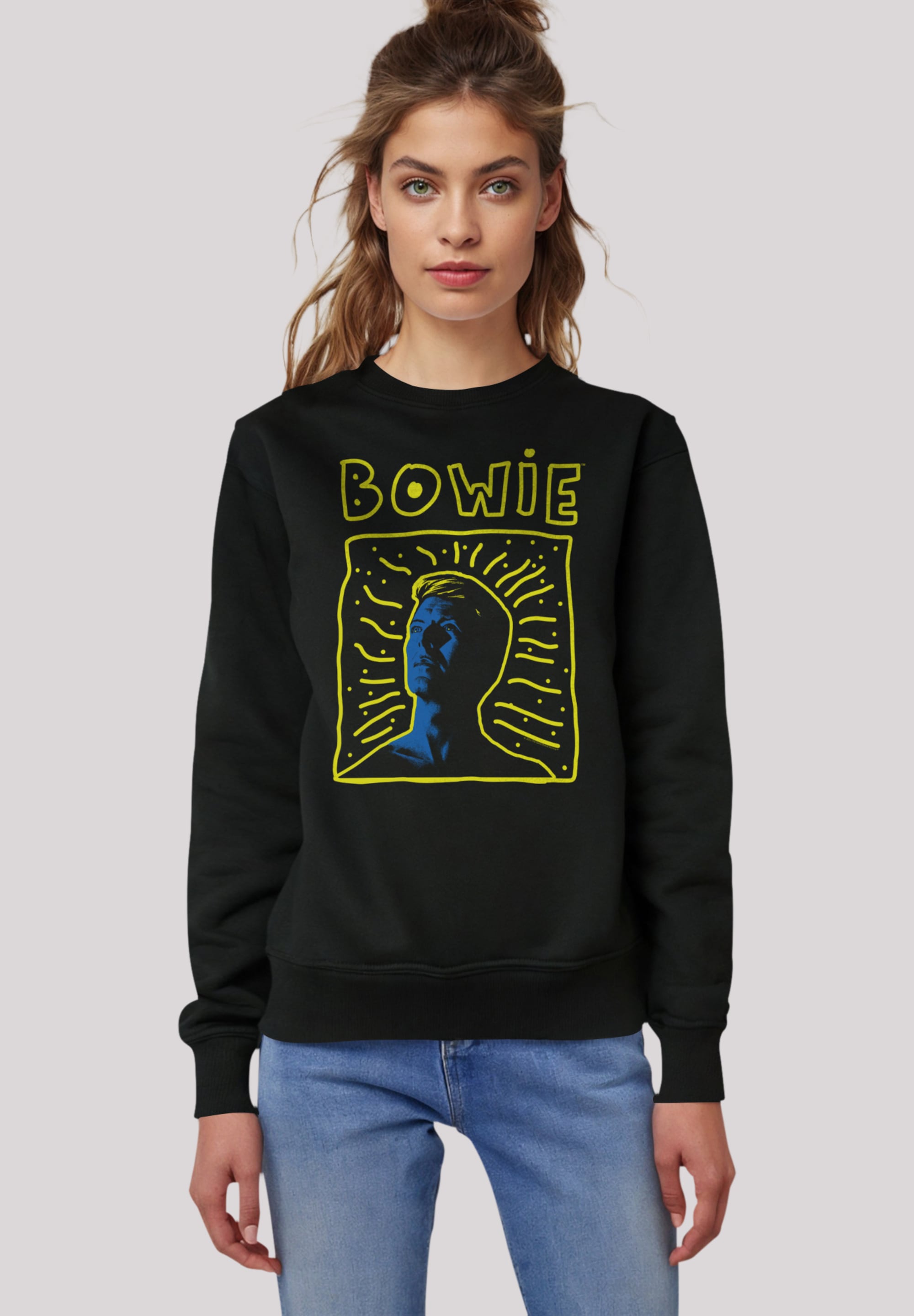 Sweatshirt »David Bowie 90s Frame«, Premium Qualität