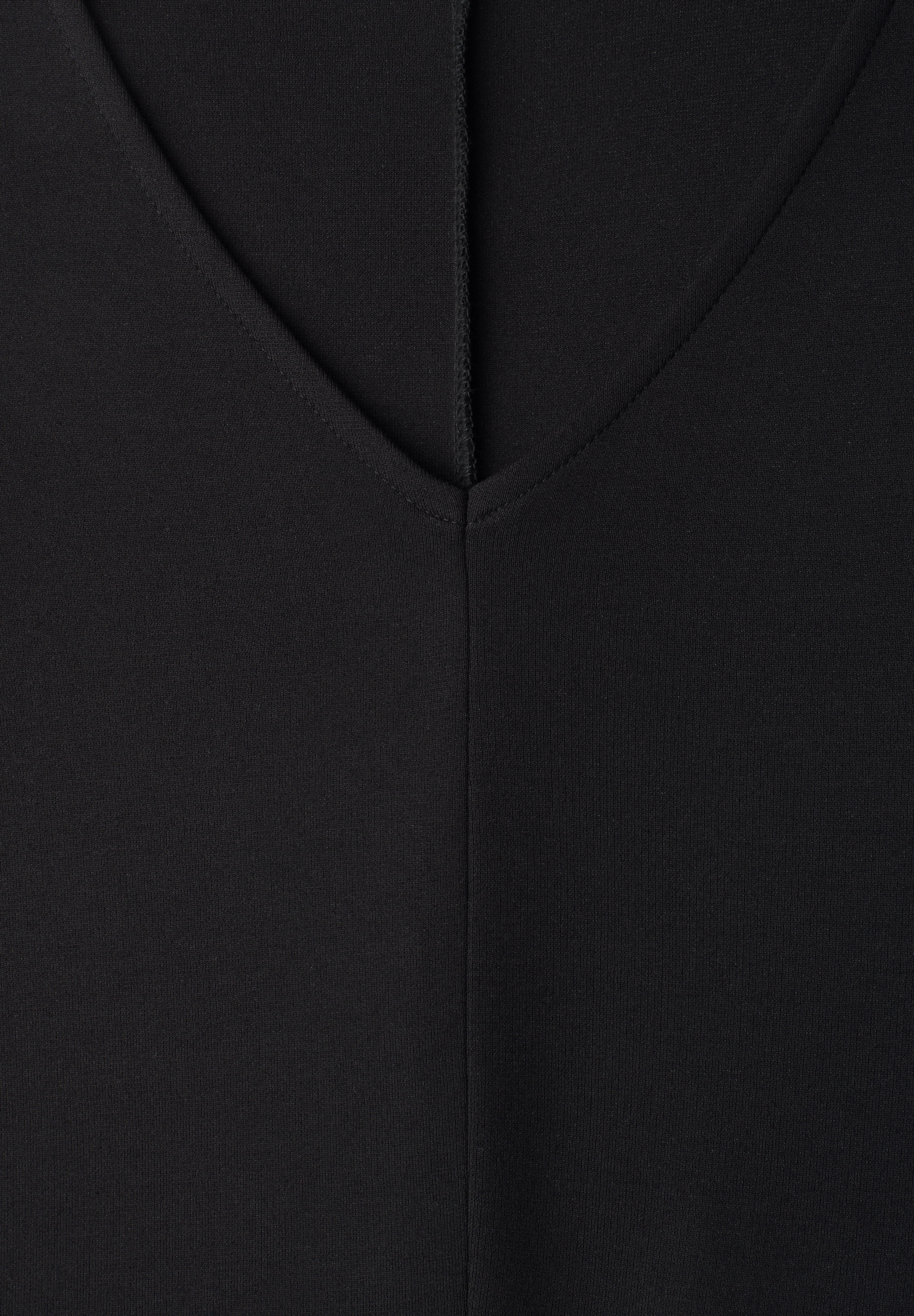 STREET ONE Jerseykleid Ohne Taschen unifarben und mit Stretch