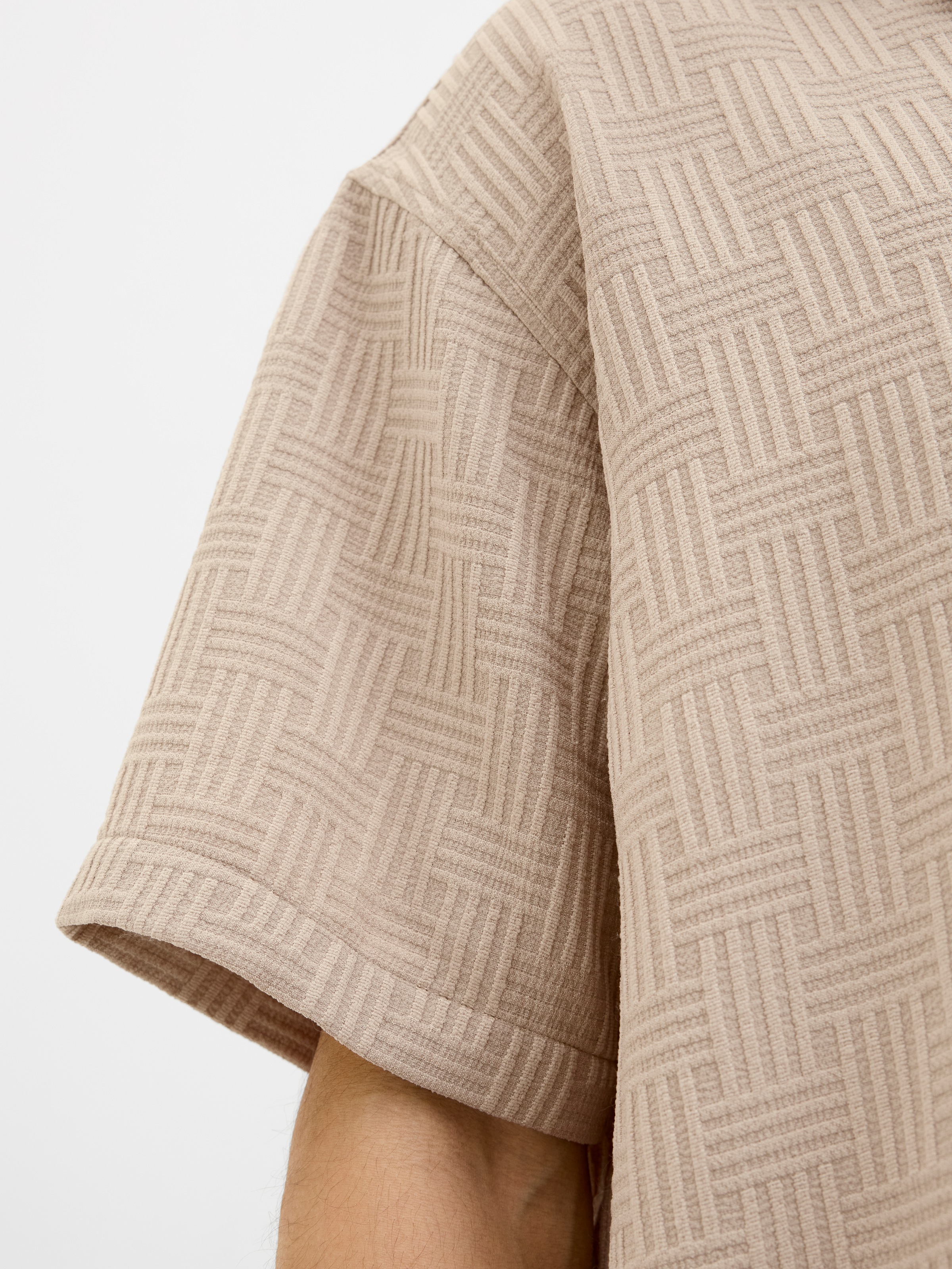 Jack & Jones Kurzarmhemd »JJEMATTEO RESORT SHIRT SS SN«, mit Resort Kragen