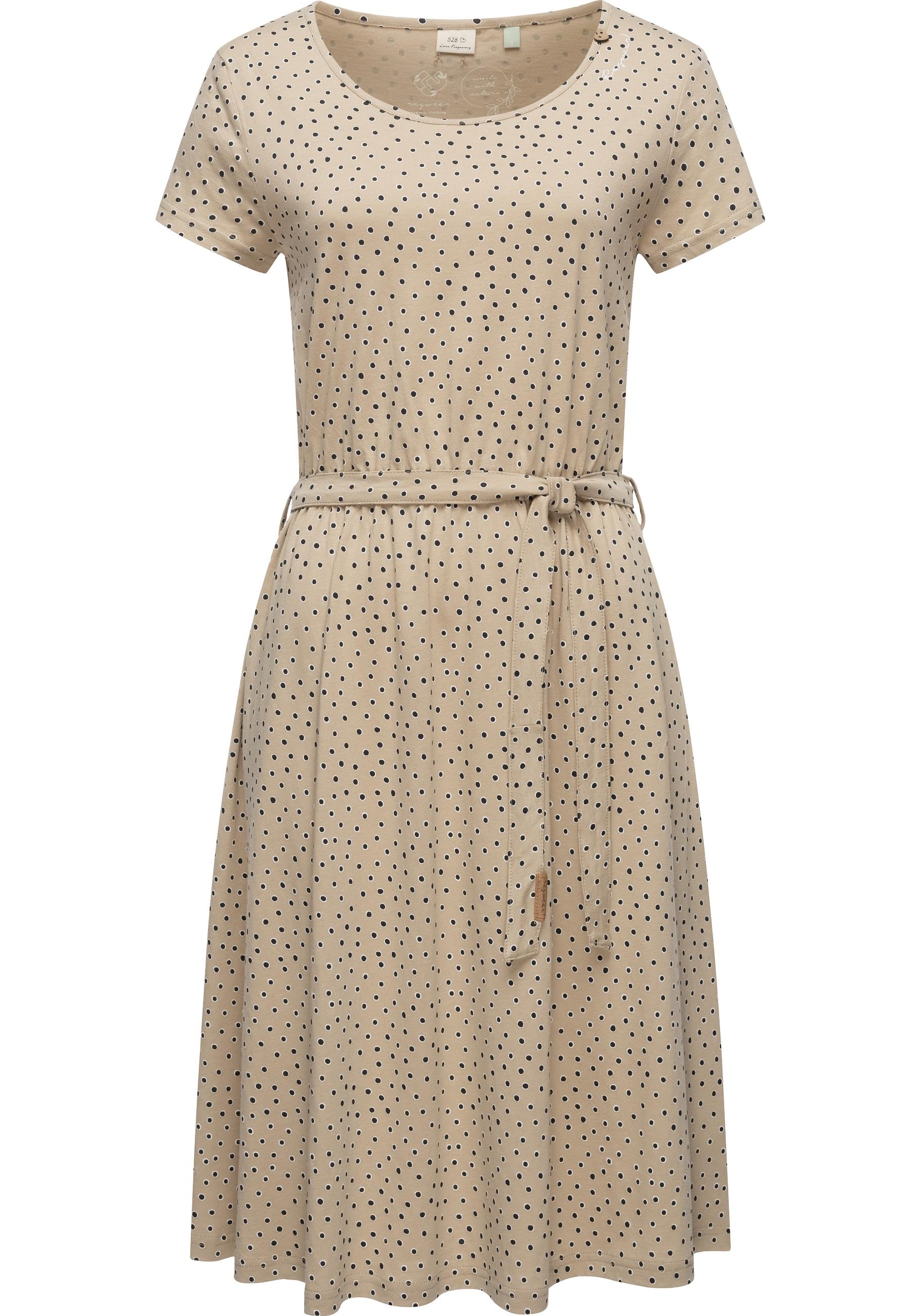 Shirtkleid »Olina Dress Organic«, stylisches Sommerkleid mit Print und Gürtel