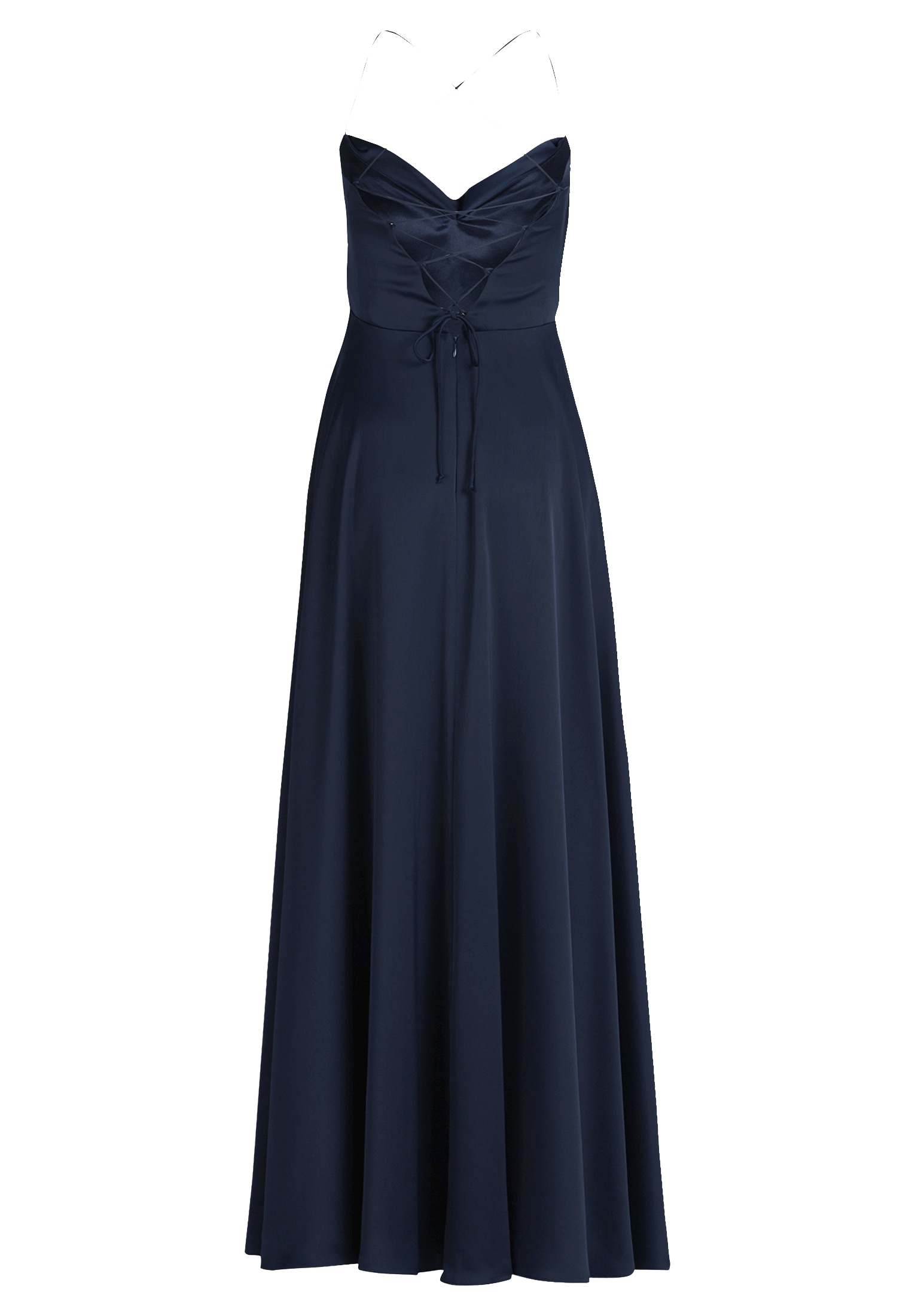Vera Mont Abendkleid »Damen mit Wasserfallausschnitt« Ohne Tasche Material