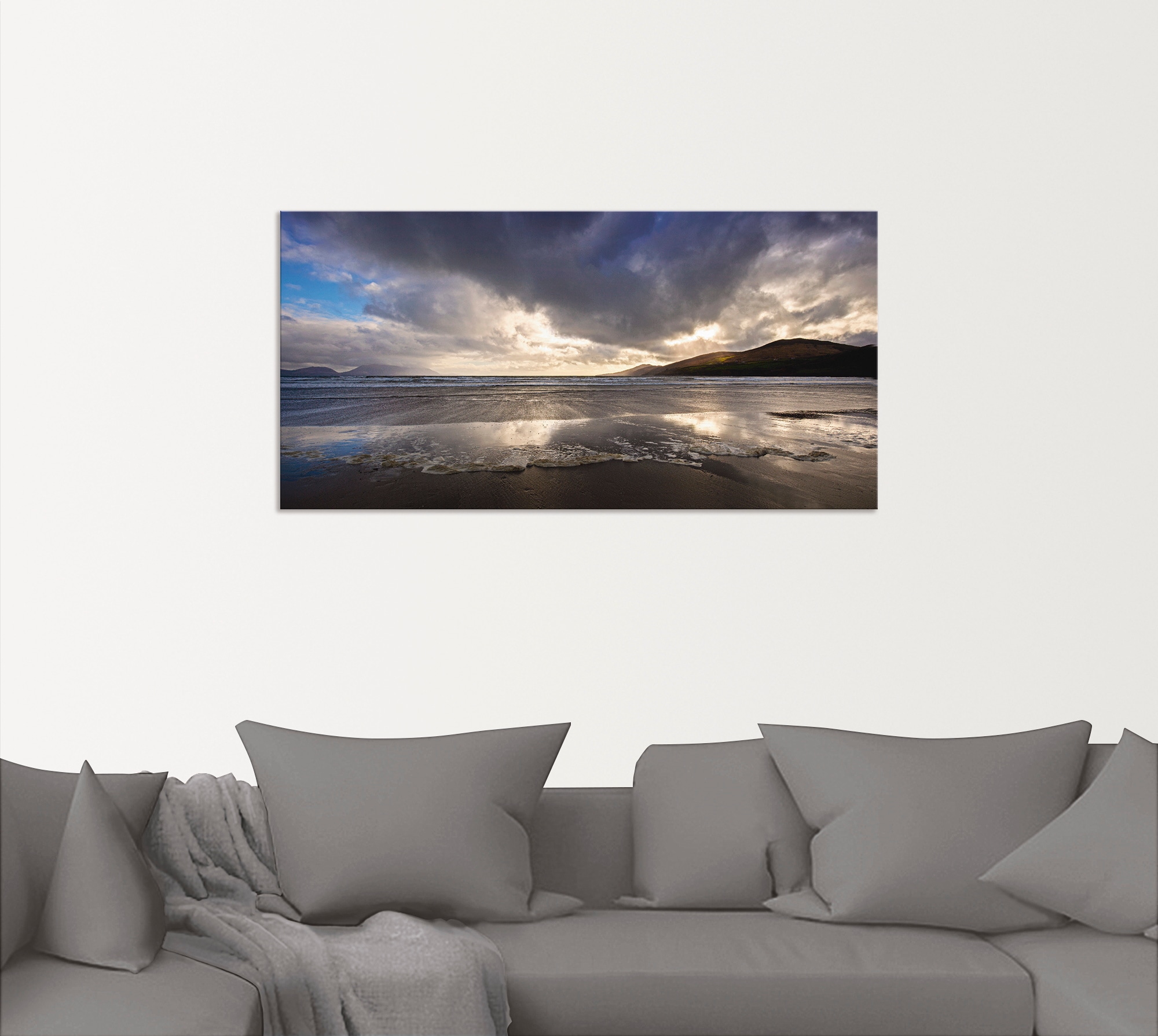 Artland Wandbild »Strandliebe II«, Strand, (1 St.), als Alubild, Outdoorbild, Leinwandbild in verschied. Größen