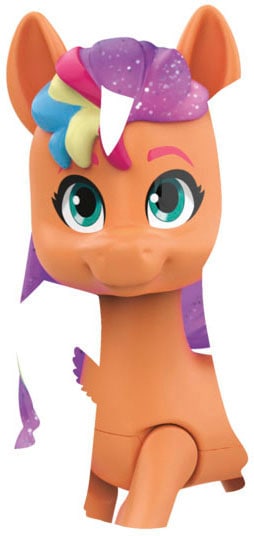 Hasbro Spielfigur »My little Pony Meet the Mane 5«, (Set), mit Schönheitsflecken zum Anstecken