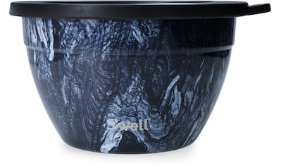 Salatschüssel »S'well Onyx Salad Bowl Kit, 1.9L«, 3 tlg., aus Edelstahl