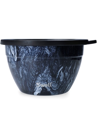 Salatschüssel »S'well Onyx Salad Bowl Kit, 1.9L«, 3 tlg., aus Edelstahl,...