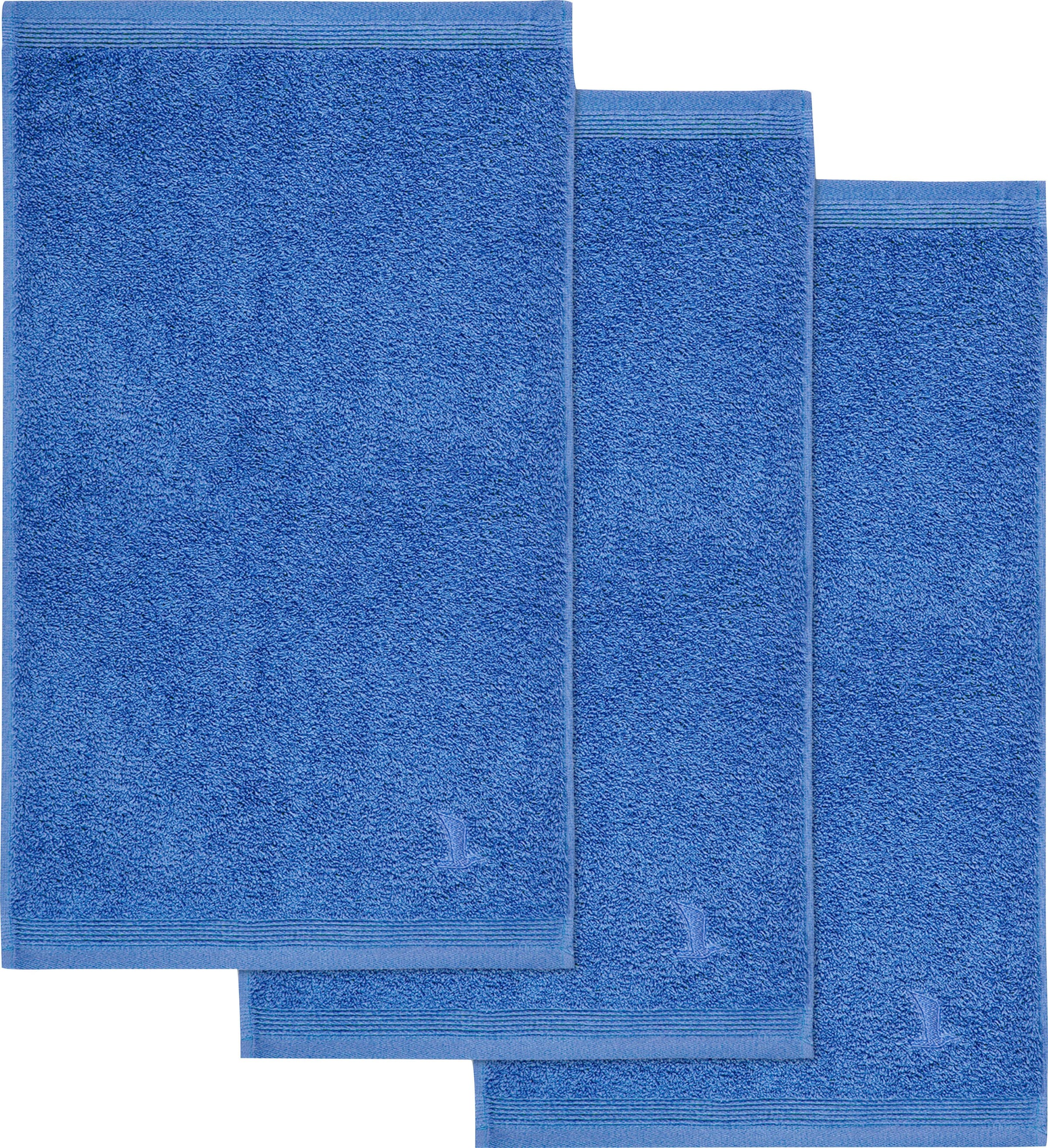 Möve Gästehandtücher "Superwuschel" Gästehandtücher Set mit Bordüre, 100% P günstig online kaufen