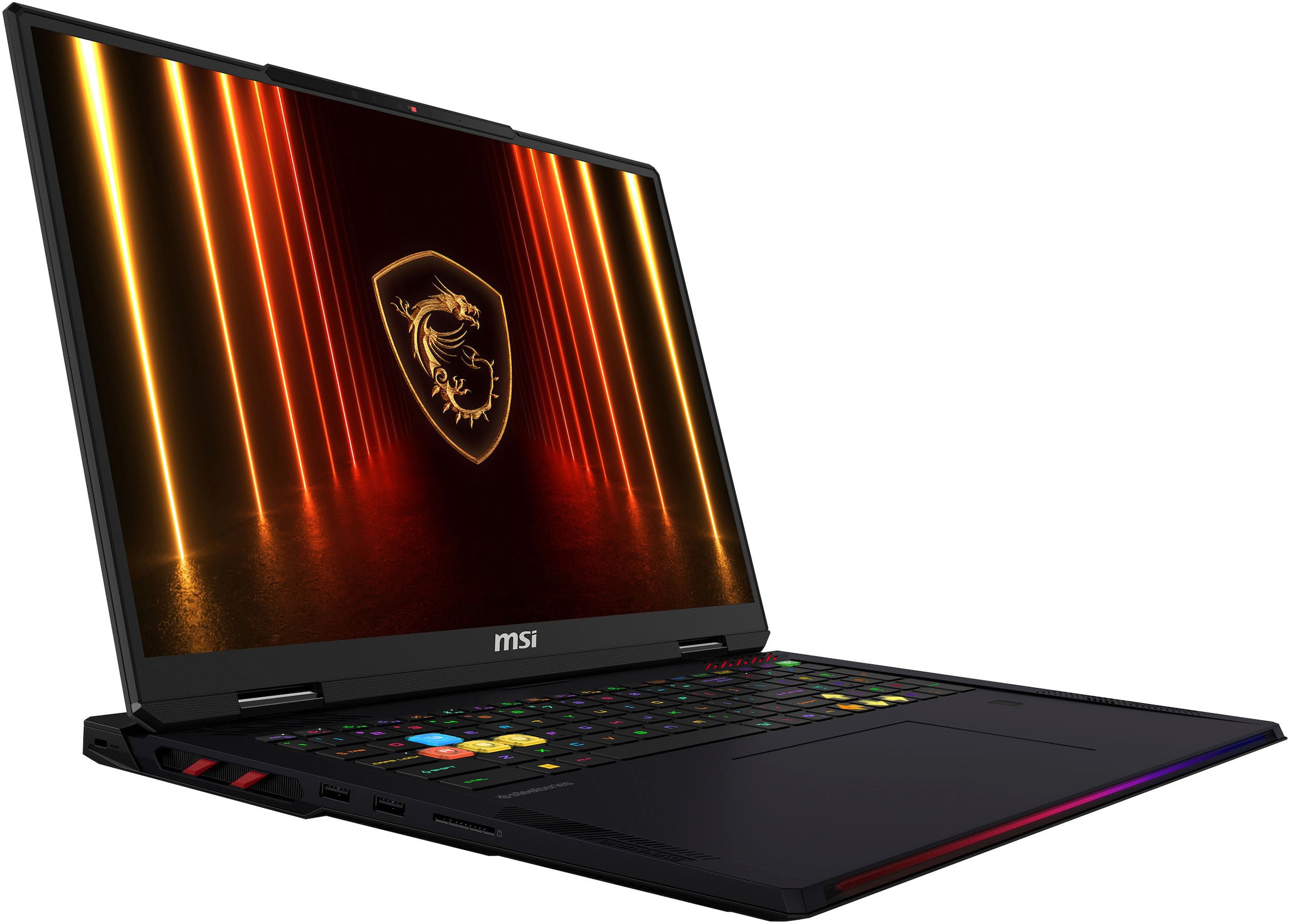 MSI Gaming-Notebook »Raider 18 HX AI A2XWJG-074«, 45,8 cm, / 18 Zoll, Intel, Core Ultra 9, GeForce RTX 5090, 2 GB SSD