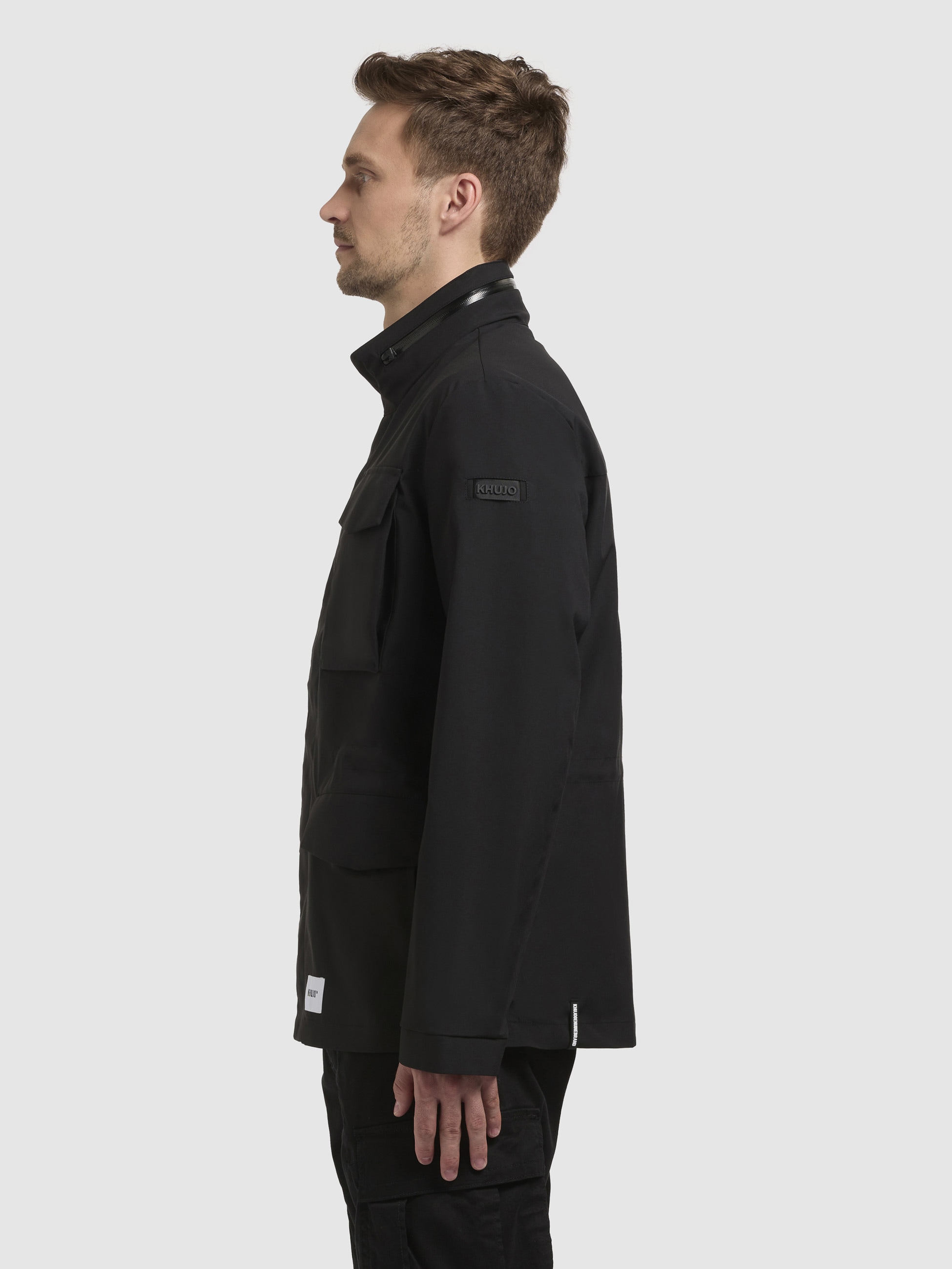 khujo Fieldjacket »ARLO«, mit Kapuze